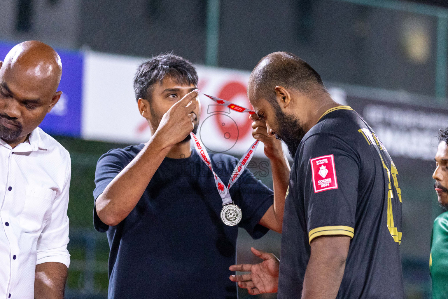 Opening of Golden Futsal Challenge 2024 with Charity Shield Match between L.Gan vs Th. Thimarafushi was held on Sunday, 14th January 2024, in Hulhumale', Maldives Photos: Ismail Thoriq / images.mv