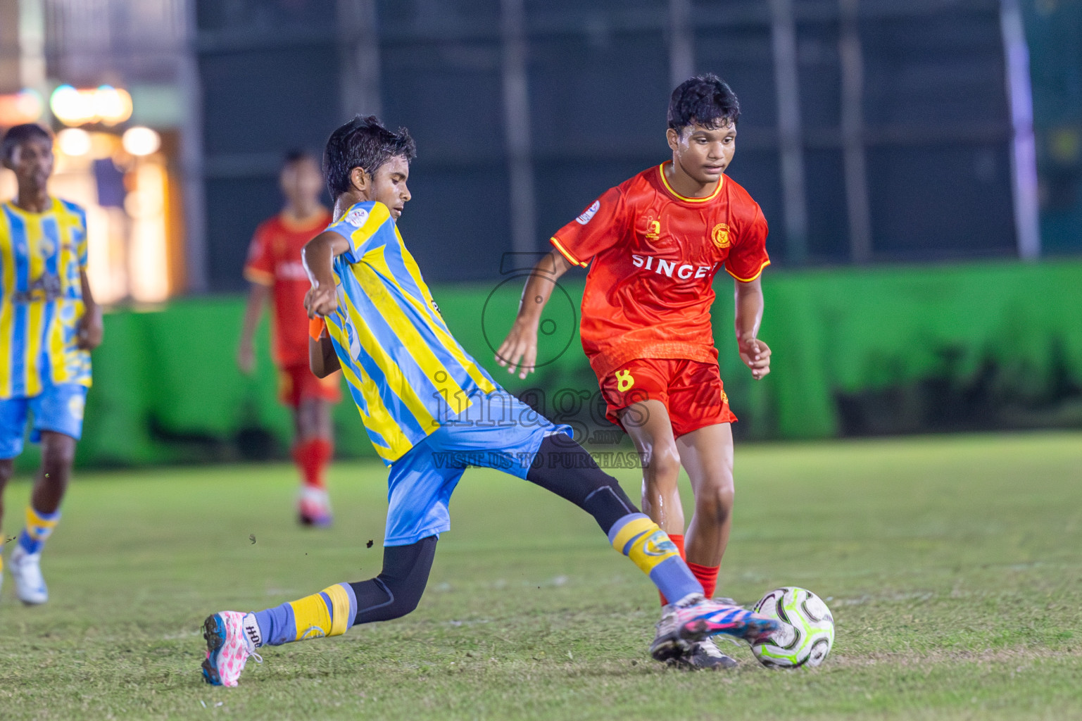 Dhivehi Youth League 2024 - Day 1. Matches held at Henveiru Stadium on 21st November 2024 , Thursday. Photos: Shuu Abdul Sattar/ Images.mv