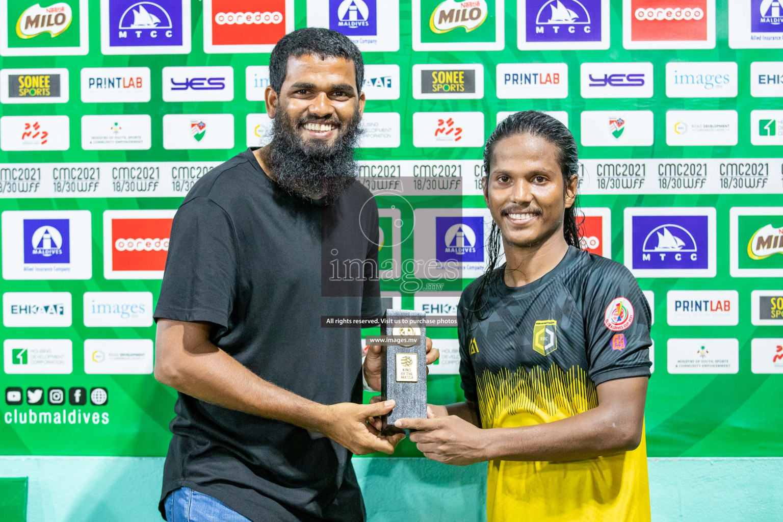 Club Maldives 2021 Round of 16 (Day 2) held at Hulhumale;, on 9th December 2021 Photos: Shuu / images.mv