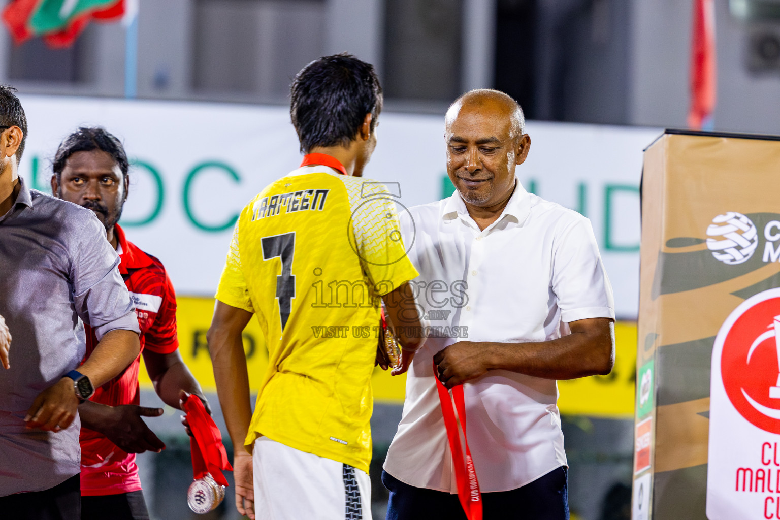 Final of Club Maldives Cup 2024 was held in Rehendi Futsal Ground, Hulhumale', Maldives on Friday, 18th October 2024. Photos: Nausham Waheed/ images.mv