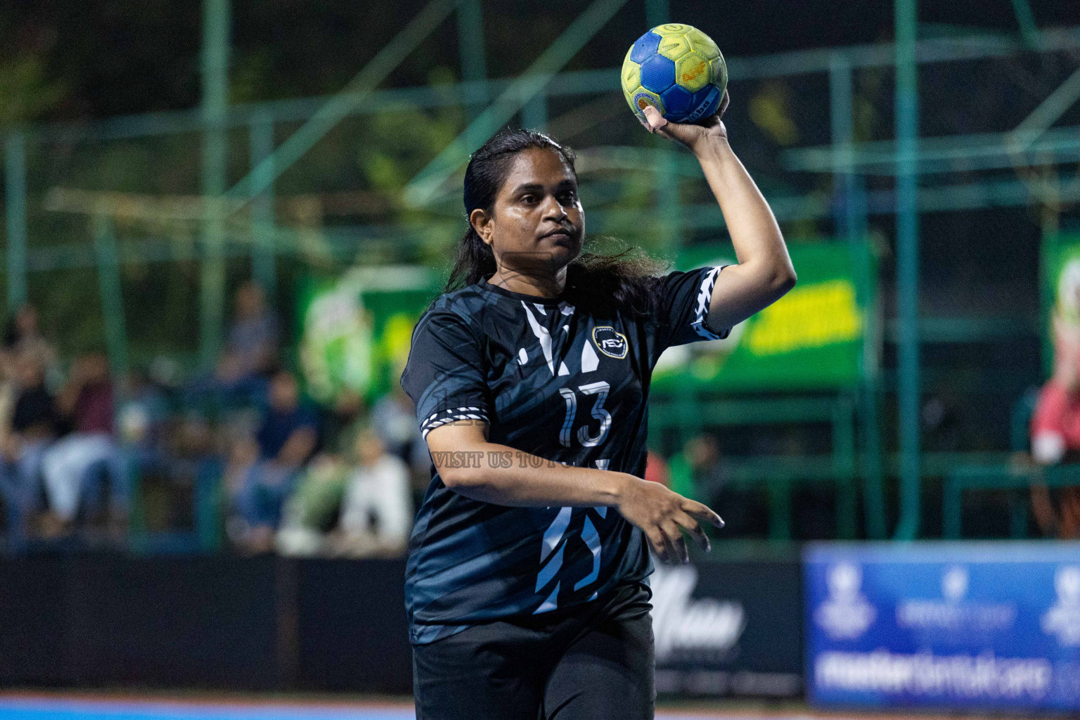 Day 16 of 10th National Handball Tournament 2023, held in Handball ground, Male', Maldives on Wednesday, 13th December 2023 Photos: Nausham Waheed/ Images.mv