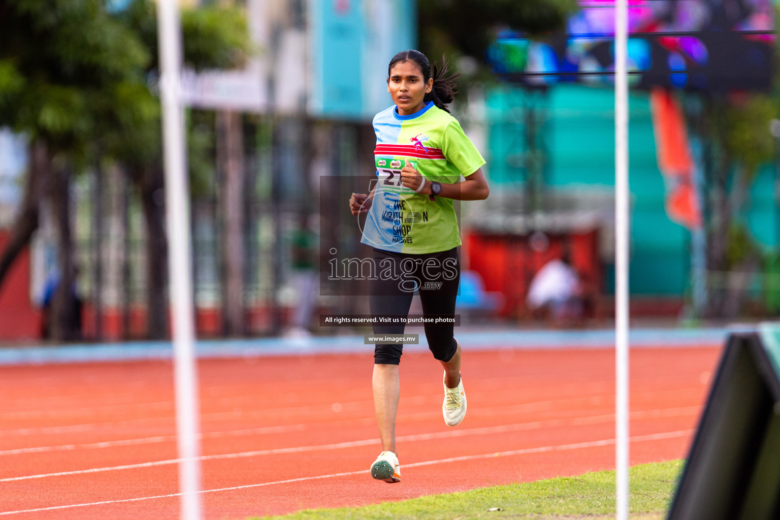 Day 2 of National Athletics Championship 2023 was held in Ekuveni Track at Male', Maldives on Friday, 24th November 2023. Photos: Nausham Waheed / images.mv