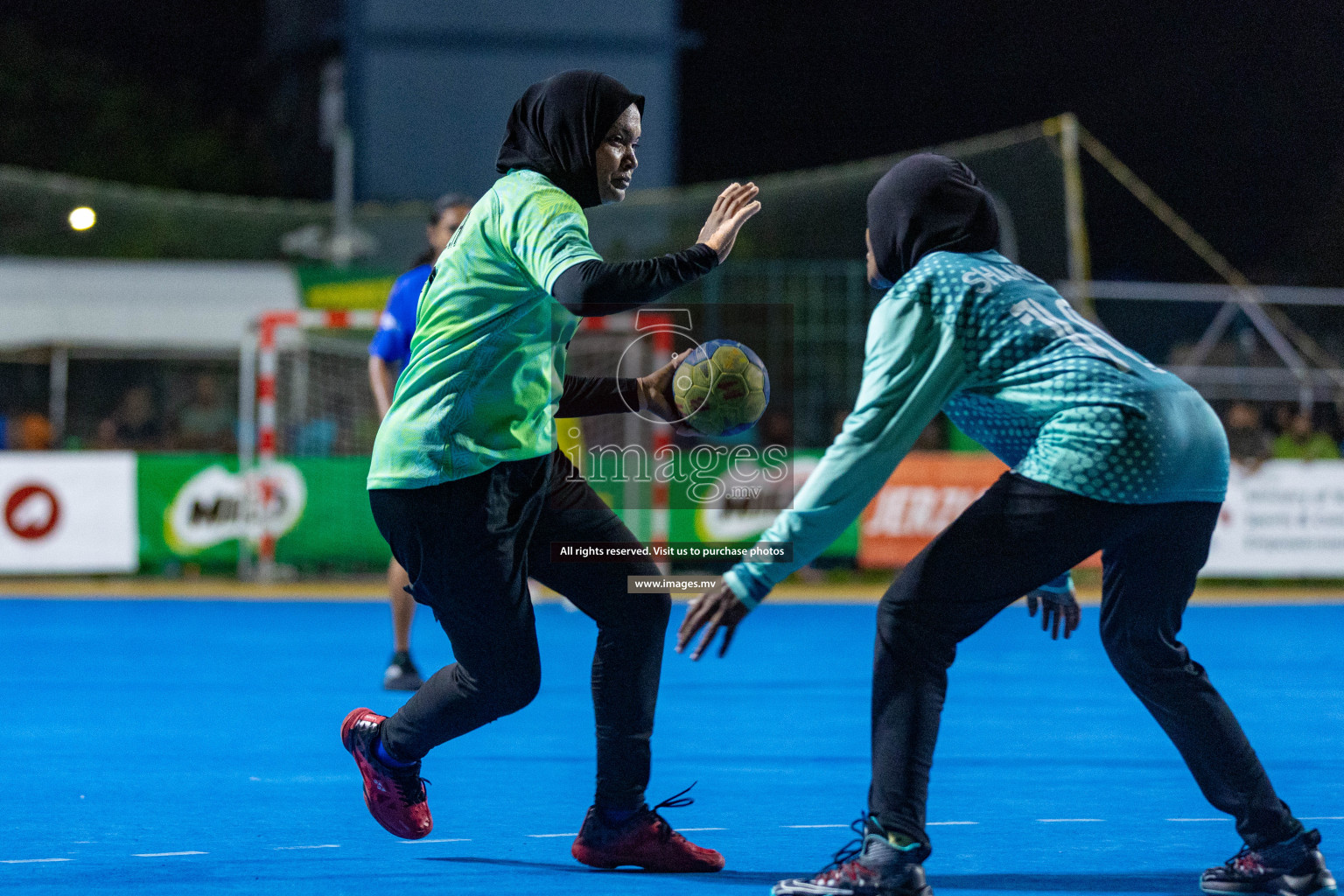 2nd Division Final of 7th Inter-Office/Company Handball Tournament 2023, held in Handball ground, Male', Maldives on Monday, 25th October 2023 Photos: Nausham Waheed/ Images.mv