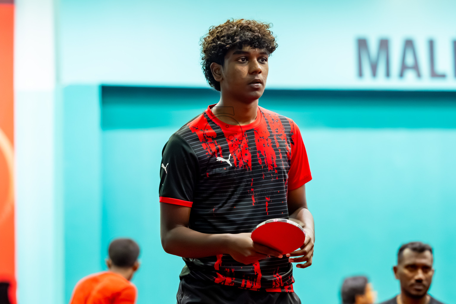 Day 2 of BML 63rd National Table Tennis Tournament 2025 was held on Tuesday, 26th August 2025 in Male' TT Hall, Male', Maldives. Photos: Nausham Waheed / images.mv