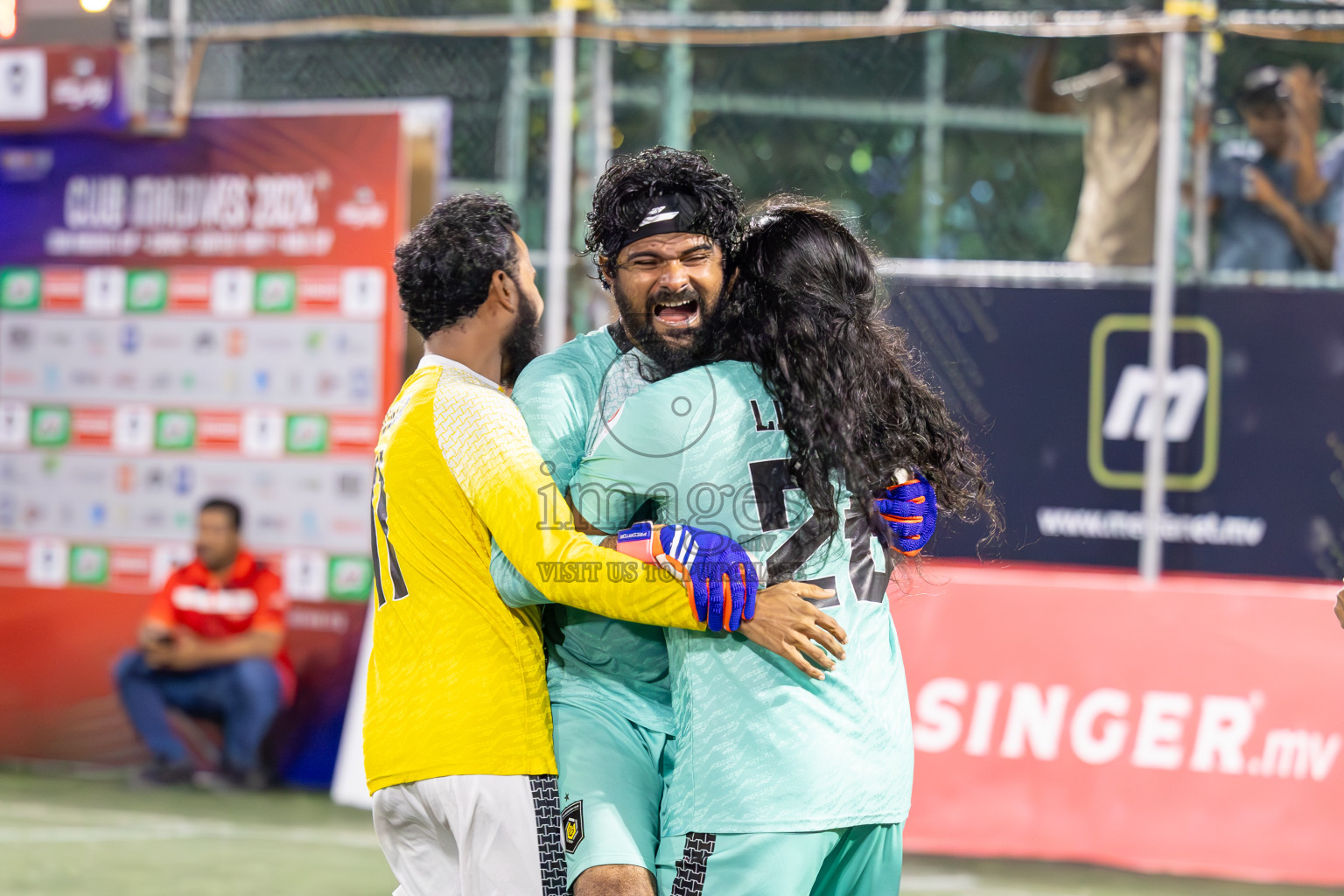 RRC vs MPL in Semi Finals of Club Maldives Cup 2024 held in Rehendi Futsal Ground, Hulhumale', Maldives on Monday, 14th October 2024. Photos: Ismail Thoriq / images.mv