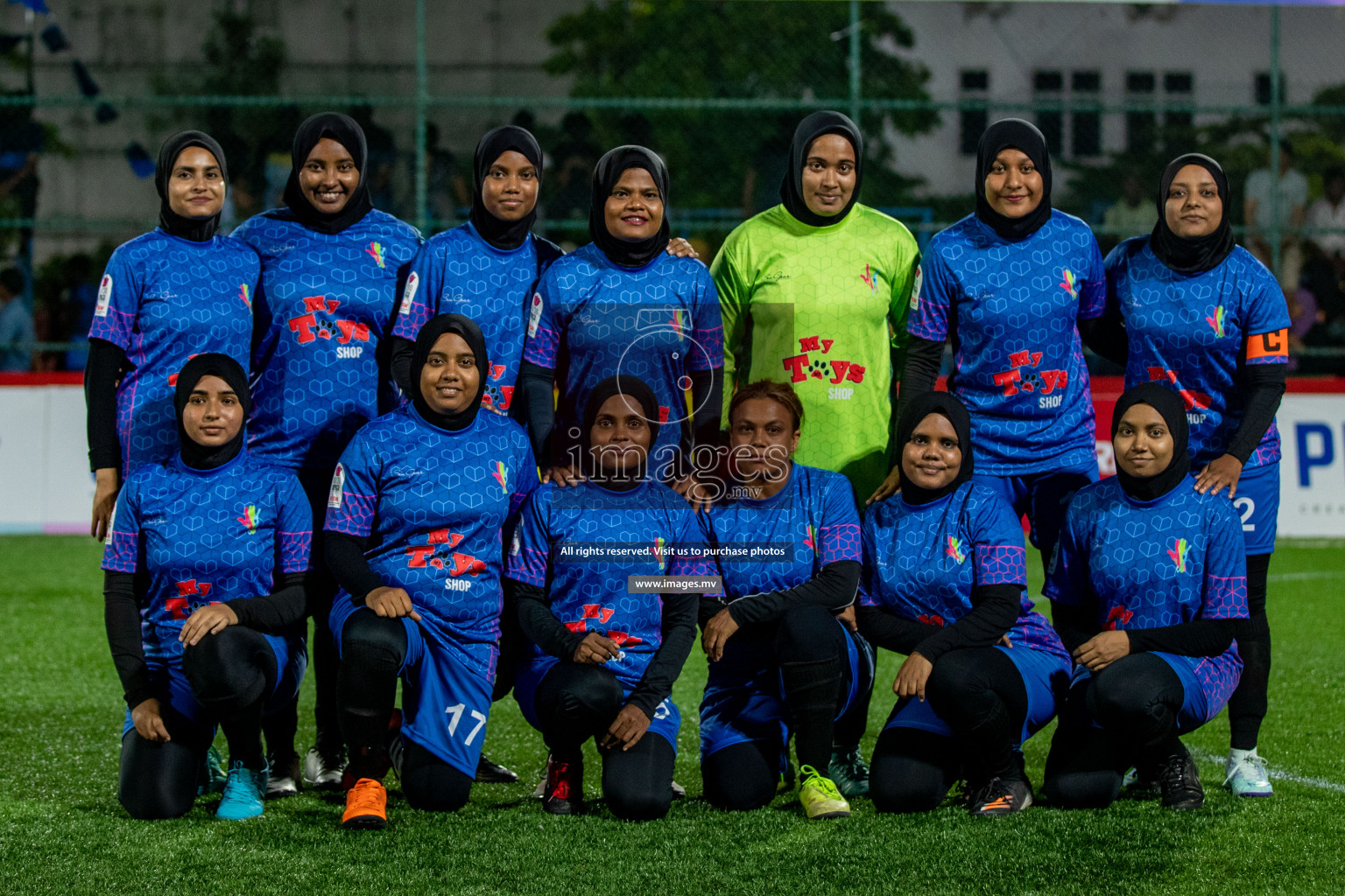 MPL vs Club MYS in Eighteen Thirty Women's Futsal Fiesta 2022 was held in Hulhumale', Maldives on Monday, 21st October 2022. Photos: Hassan Simah / images.mv