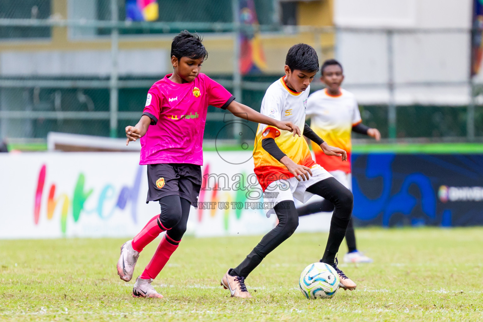 Club Eagles vs United Victory (U12) in Day 11 of Dhivehi Youth League 2024 held at Henveiru Stadium on Tuesday, 17th December 2024. Photos: Nausham Waheed / Images.mv