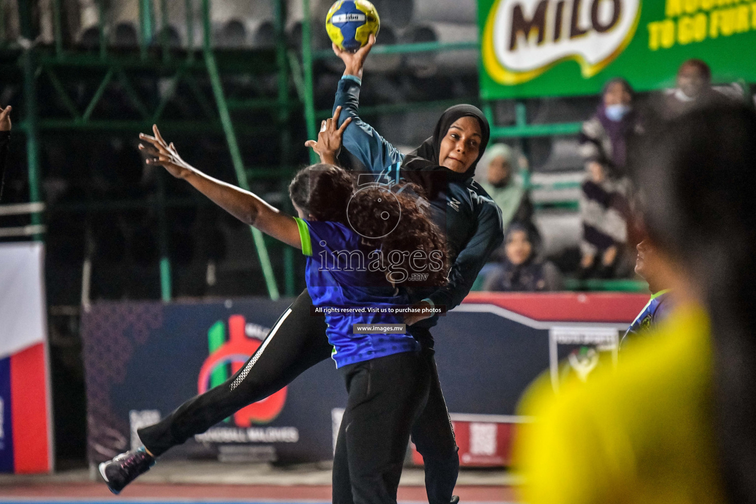 Day 8 of Milo 6th Inter Office Handball Tournament 2022 - Photos by Nausham Waheed