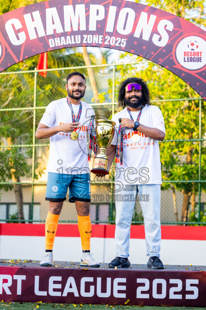 Final of Resort League 2025 (Dhaalu Zone) was held on Saturday, 24th May 2025 in Niyama Private island, Dhaalu Atoll, Maldives. Photos: Nausham Waheed / images.mv