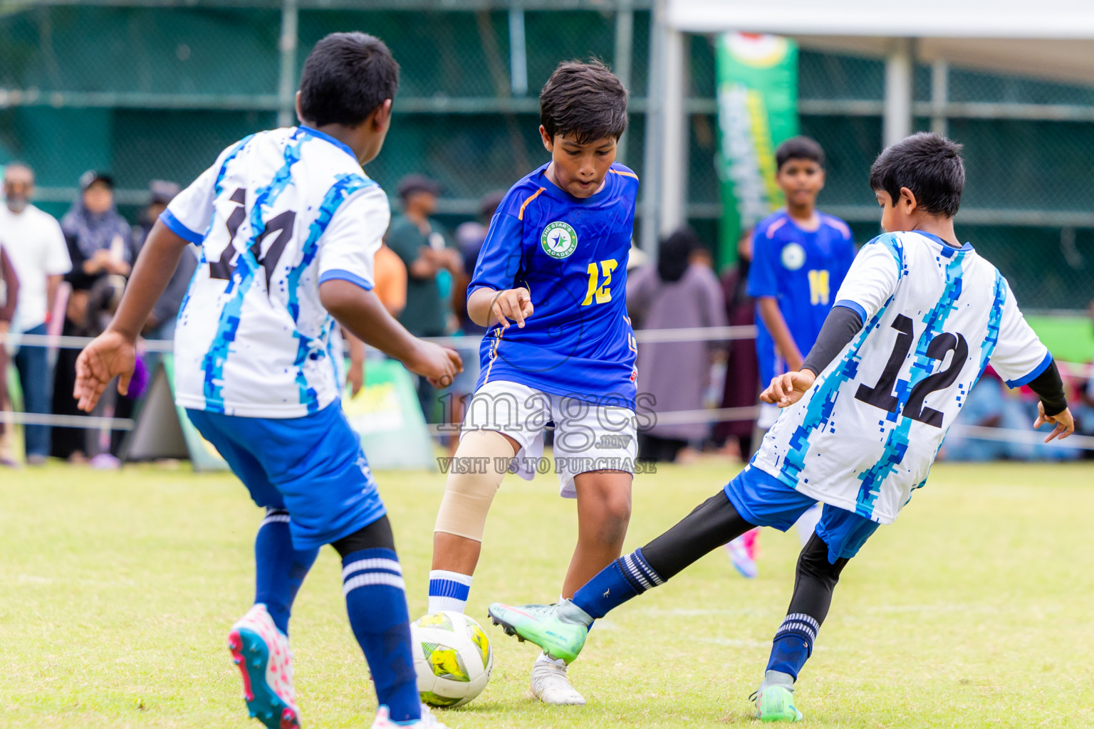 Day 1 of MILO Academy Championship 2025 (U-12) was held at Henveiru Stadium in Male', Maldives on Thursday, 1st May 2025. Photos: Nausham Waheed / images.mv