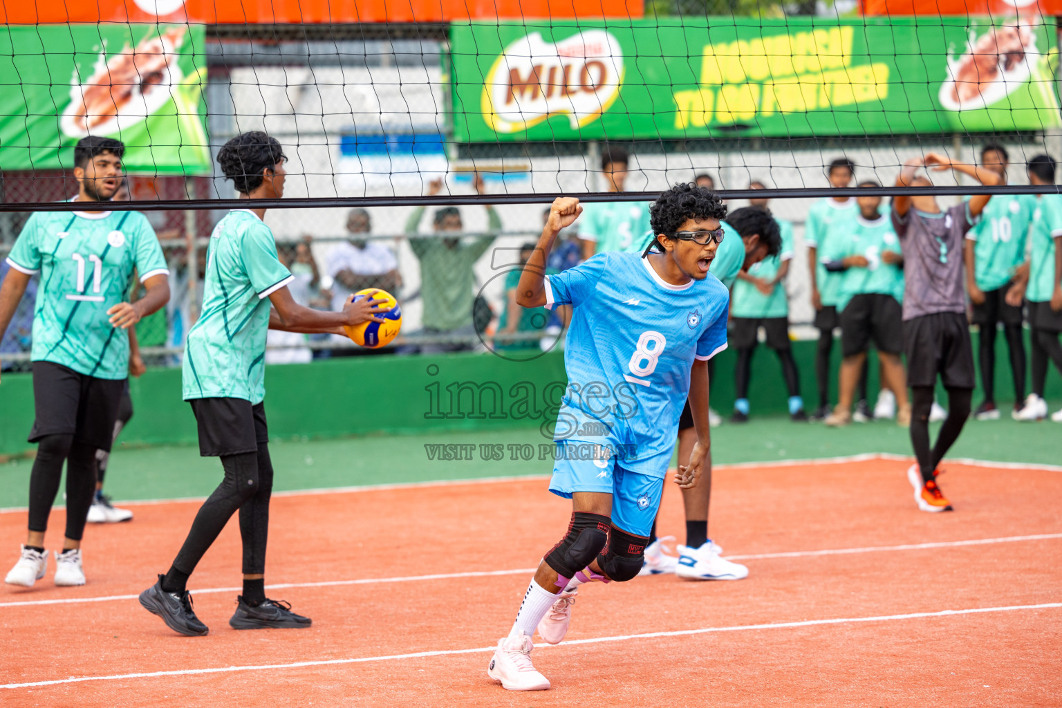 Day 5 of Interschool Volleyball Tournament 2024 was held in Ekuveni Volleyball Court at Male', Maldives on Wednesday, 27th November 2024.
Photos: Ismail Thoriq / images.mv