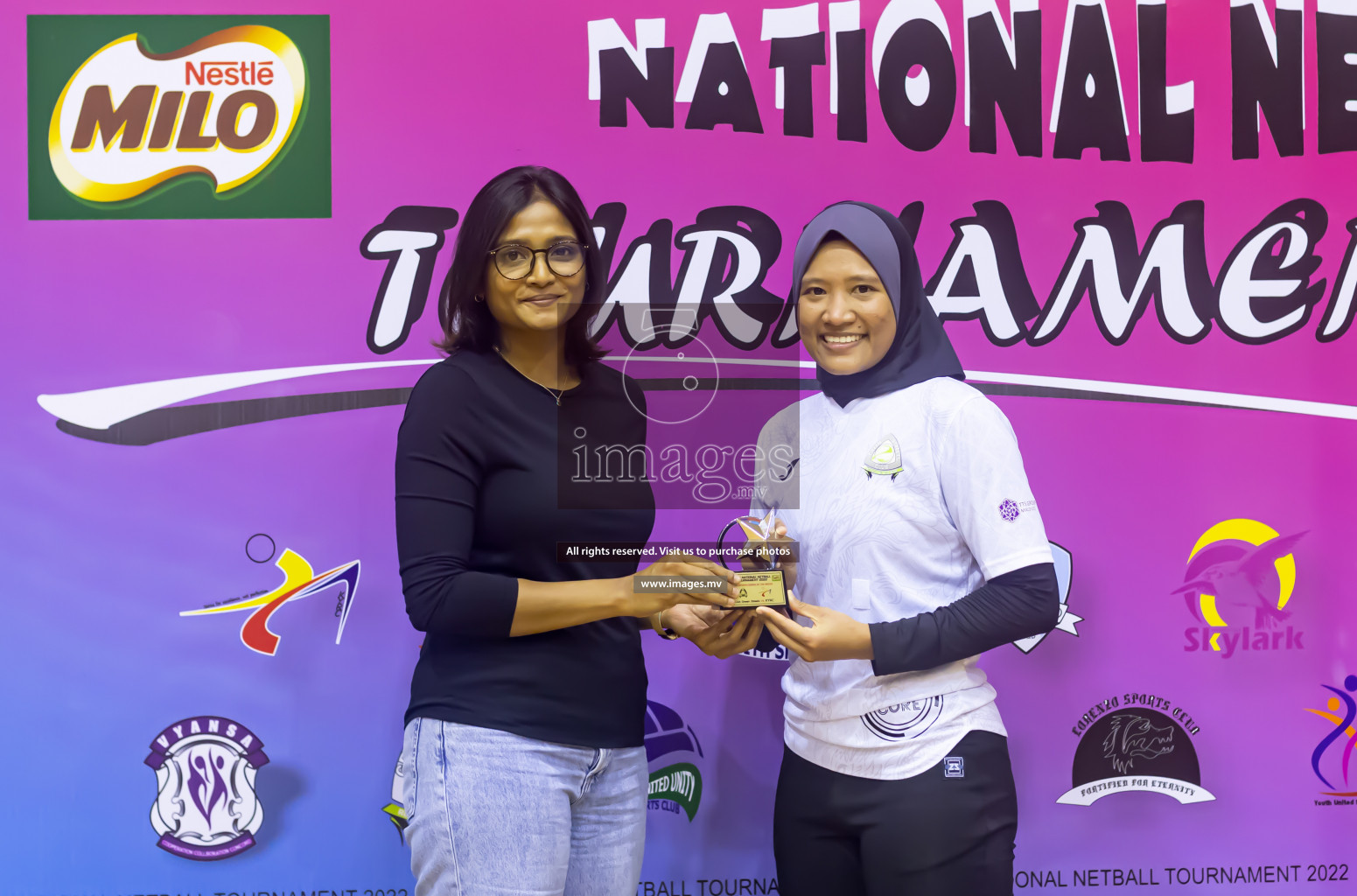 Club Green Streets vs KYRS in the Milo National Netball Tournament 2022 on 21 July 2022, held in Social Center, Male', Maldives. Photographer: Shuu / Images.mv