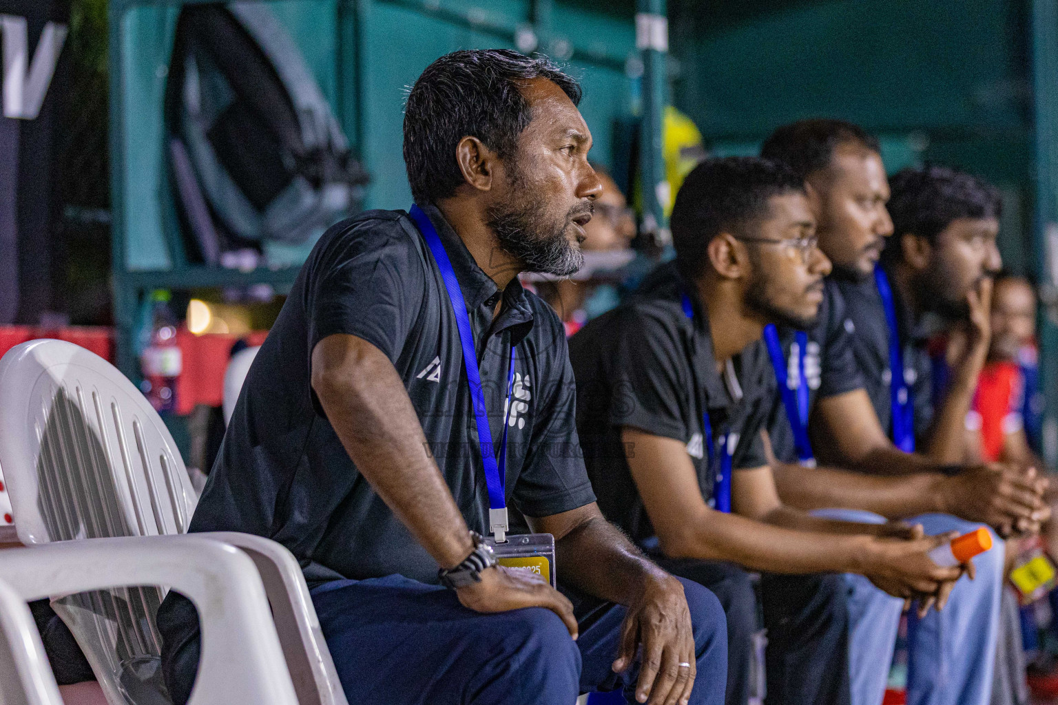 Hulhumale Hospital vs Club BCC in Club Maldives Cup Claasic 2025 was held in Rehendi Futsal Ground, Hulhumale', Maldives on Sunday, 21st September 2025. Photos: Areef Adam / images.mv