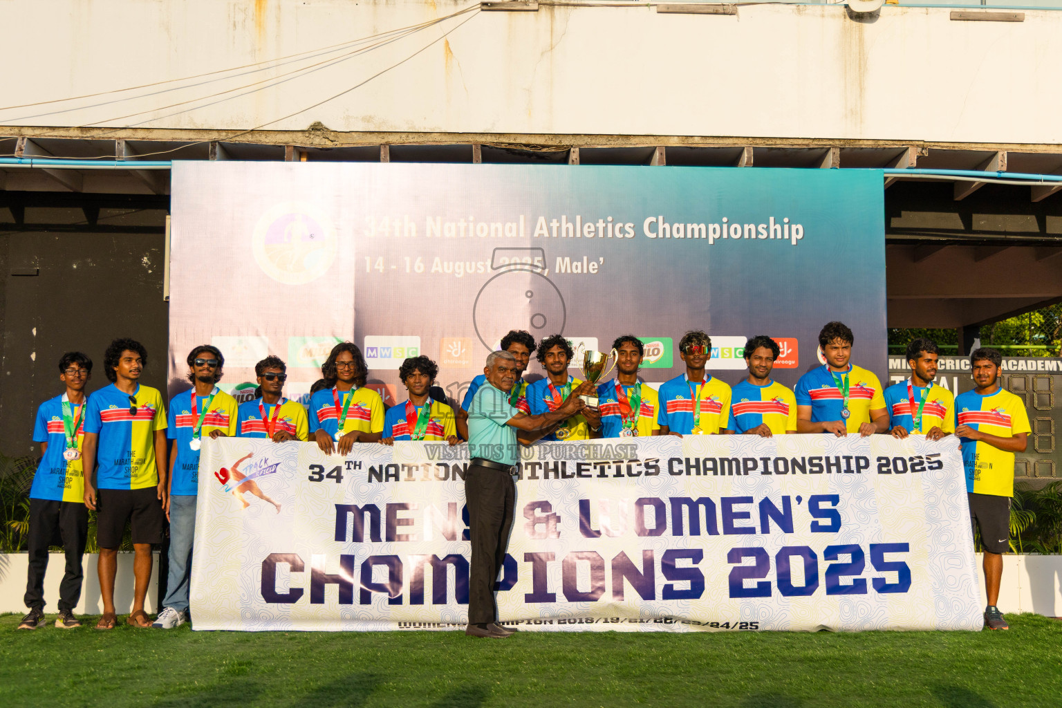Day 3 of National Athletics Championship 2025 was held at Ekuveni Running Ground in Male', Maldives on Saturday, 16th August 2025. Photos: Hasni / images.mv