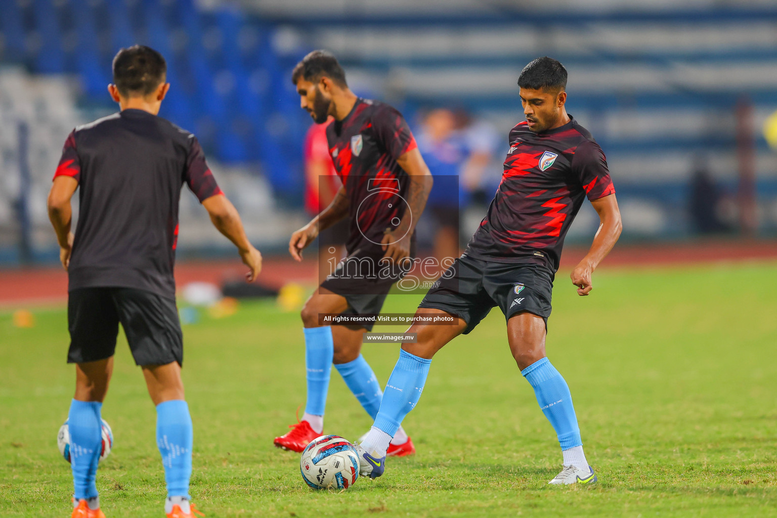 Lebanon vs India in the Semi-final of SAFF Championship 2023 held in Sree Kanteerava Stadium, Bengaluru, India, on Saturday, 1st July 2023. Photos: Nausham Waheed / images.mv