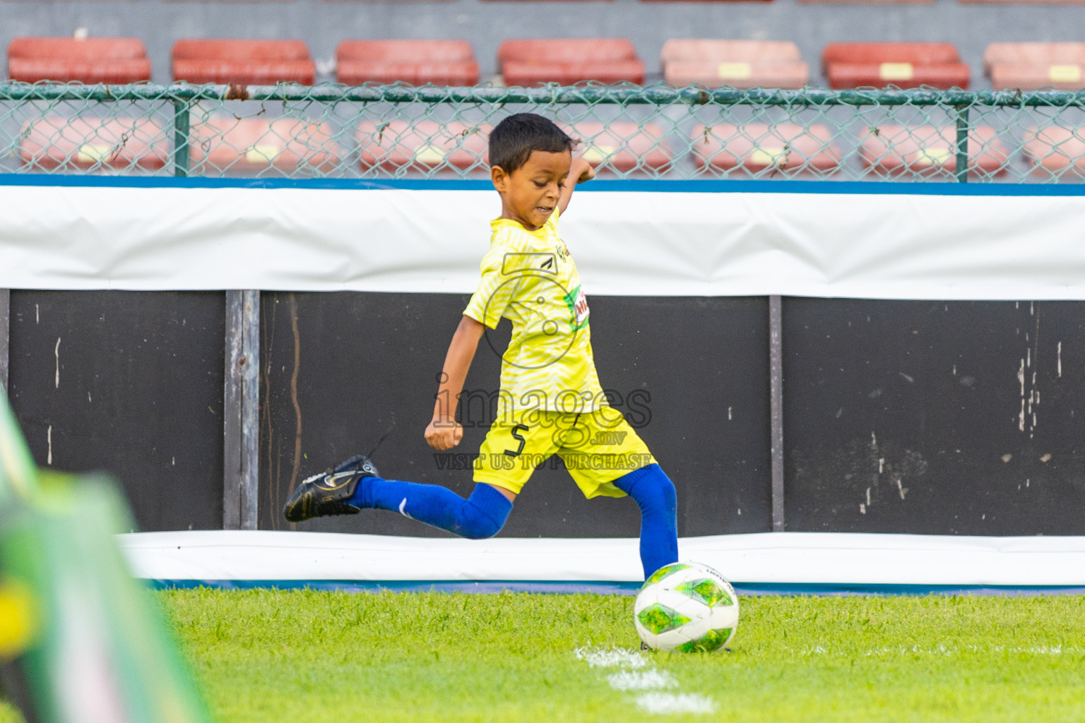 Day 2 of MILO Kids Football Fiesta was held at National Stadium in Male', Maldives on Saturday, 24th February 2024.