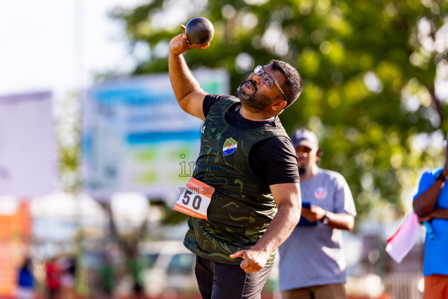 Day 3 of National Athletics Championship 2025 was held at Ekuveni Running Ground in Male', Maldives on Saturday, 16th August 2025. Photos: Nausham Waheed / images.mv