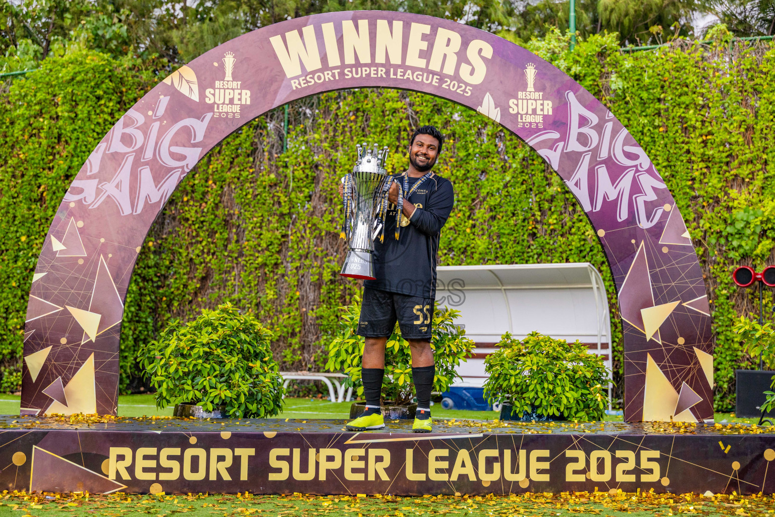 Conrad Maldives vs Joali Maldives in the Final of Resort Super League 2025 was held on Wednesday, 5th November 2025 in Jumeirah Olhaheli Island Maldives, Photos: Areef Adam / images.mv