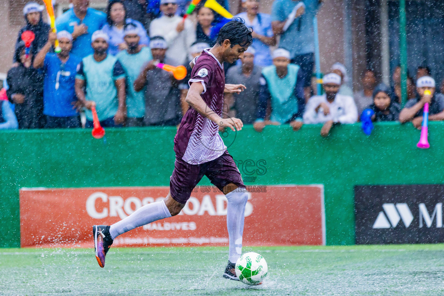 SAII Lagoon vs Velassaru in Semi Finals of Resort League 2025 (South Male Zone) day 13 was held on Monday, 15th October 2025 in Crossroads's Maldives, Photos: Areef Adam / images.mv