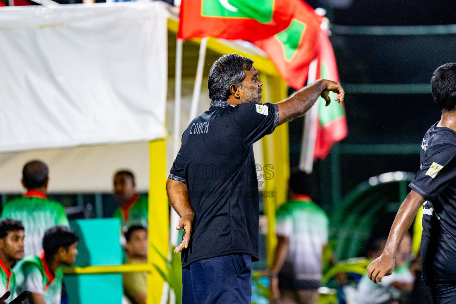 Dee Ess Jay SC vs Much Black in Day 2 of Laamehi Dhiggaru Ekuveri Futsal Challenge 2024 was held on Saturday, 27th July 2024, at Dhiggaru Futsal Ground, Dhiggaru, Maldives Photos: Nausham Waheed / images.mv