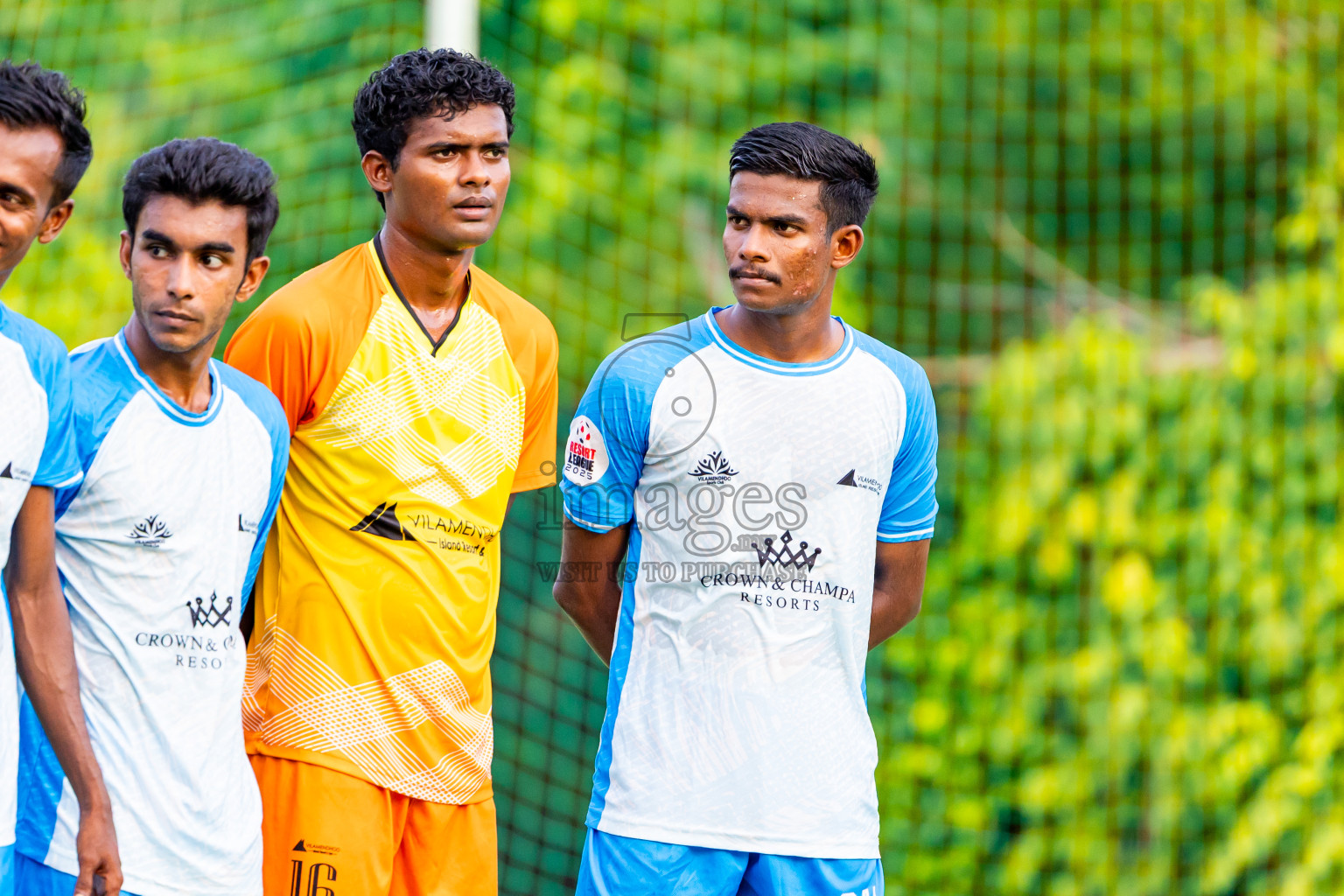 Lily Beach vs Vilamendhoo in Day 6 of Resort League 2025 (Ari Zone) was held on Wednesday, 25th June 2025 in Conrad Maldives Rangali Island, Alif Dhaalu Atoll, Maldives. Photos: Nausham Waheed / images.mv
