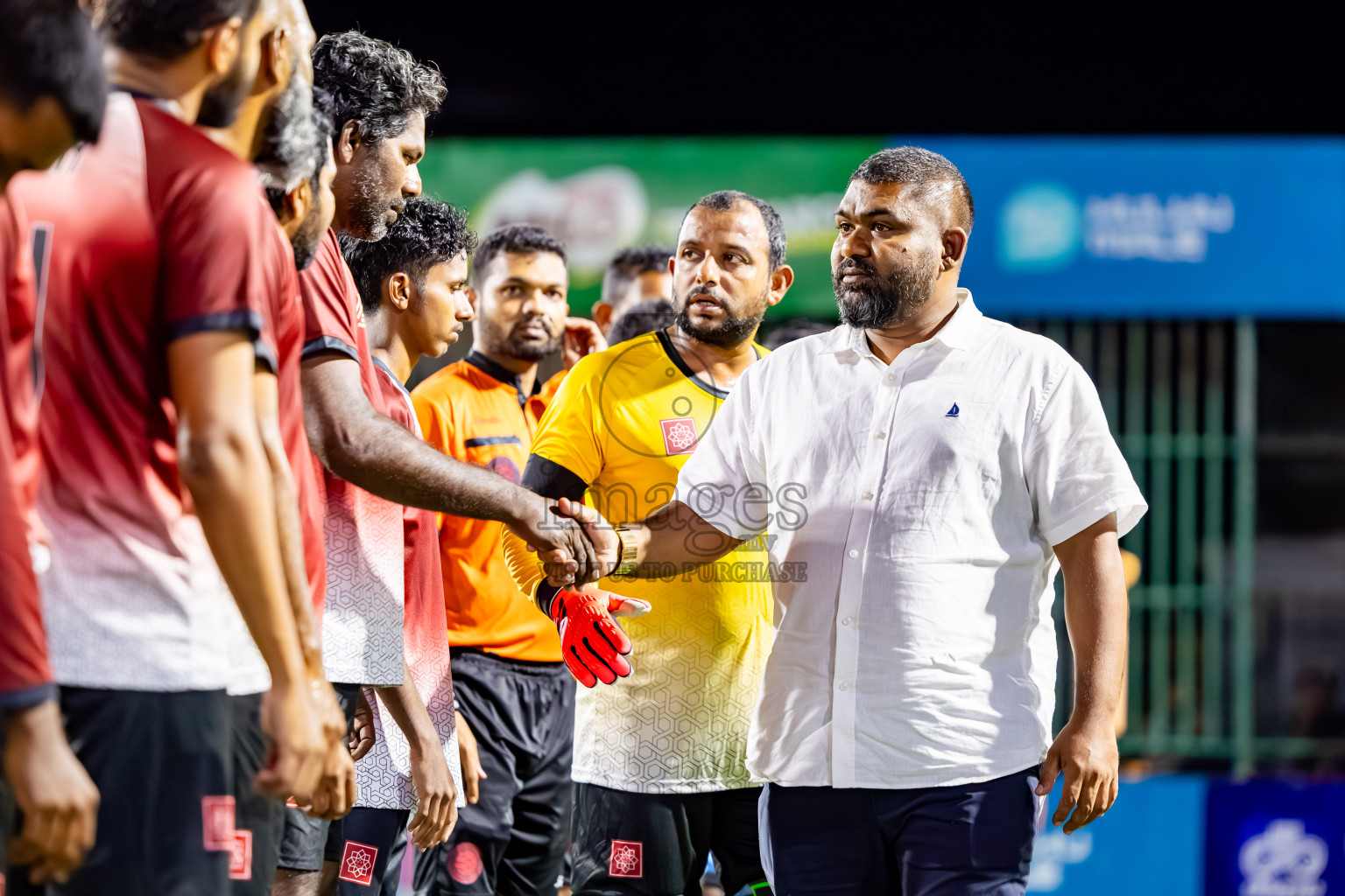 Team MCC vs PEMA in Day 9 of Club Maldives Cup Classic 2025 was held in Rehendi Futsal Ground, Hulhumale', Maldives on Monday, 22nd September 2025. Photos: Nausham Waheed / images.mv