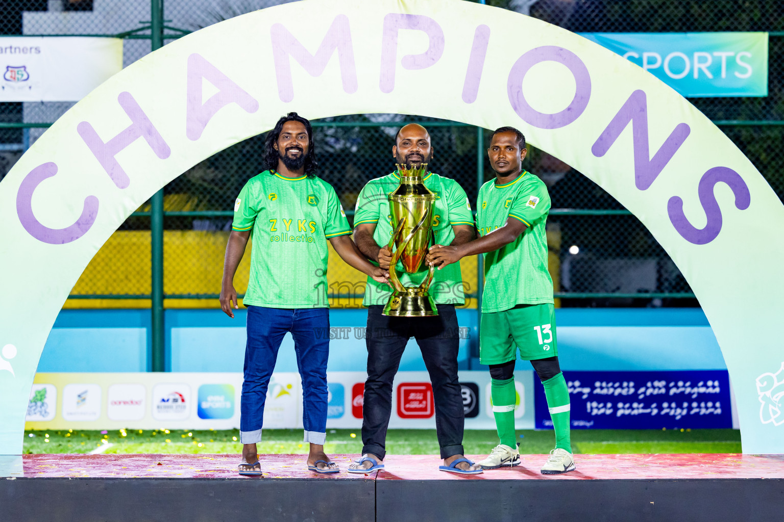 Dee Ess Kay vs Kovigoani in Final of Laamehi Dhiggaru Ekuveri Futsal Challenge 2024 was held on Wednesday, 31st July 2024, at Dhiggaru Futsal Ground, Dhiggaru, Maldives Photos: Nausham Waheed / images.mv