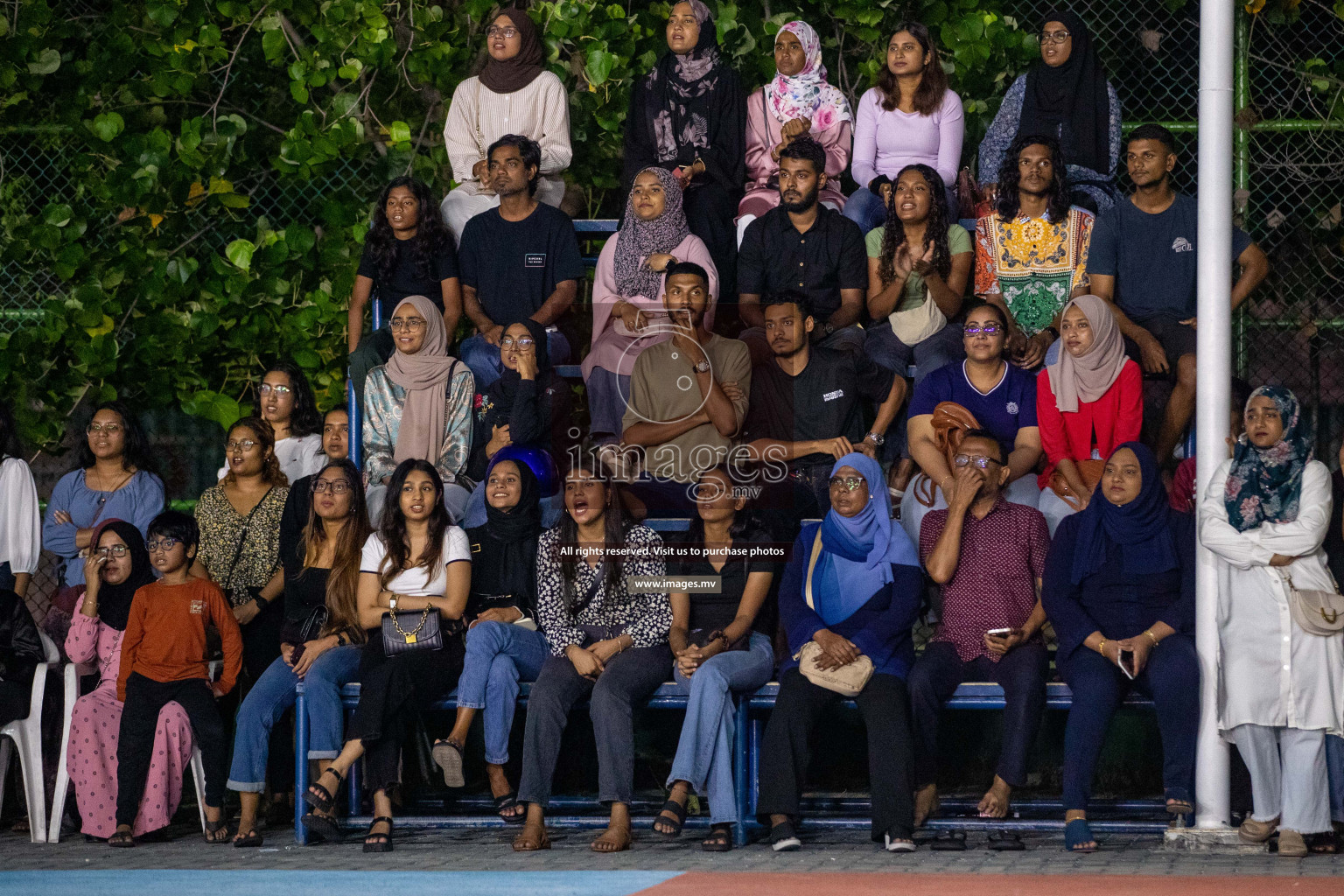 Final of 20th Milo National Netball Tournament 2023, held in Synthetic Netball Court, Male', Maldives on 11th June 2023 Photos: Nausham Waheed/ Images.mv