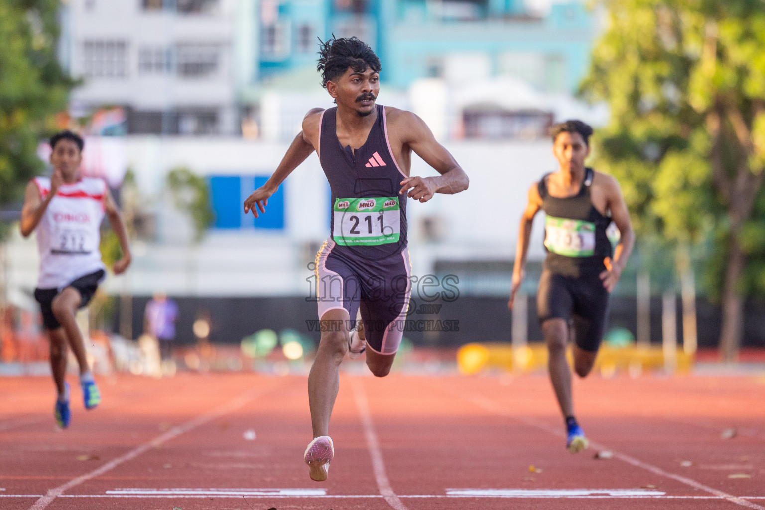 Day 1 of 33rd National Athletics Championship was held in Ekuveni Track at Male', Maldives on Thursday, 5th September 2024. Photos: Shuu Abdul Sattar / images.mv