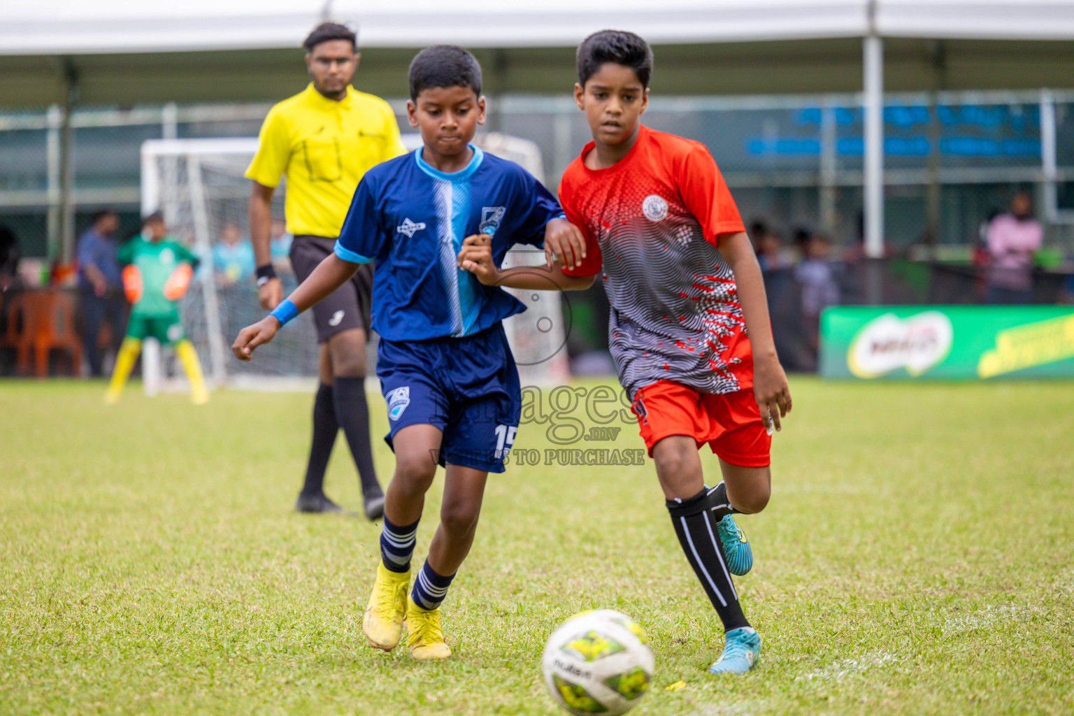 Day 1 of MILO Academy Championship 2024 - U12 was held at Henveiru Grounds in Male', Maldives on Thursday, 4th July 2024. Photos: Shuu Abdul Sattar / images.mv