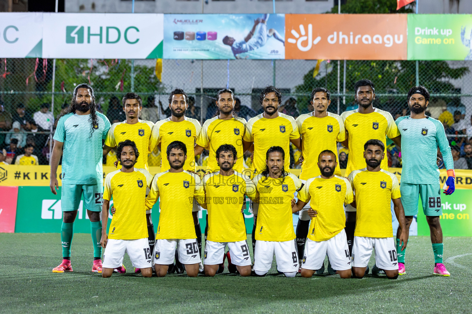 Dhiraagu vs RRC in Quarter Finals of Club Maldives Cup 2024 held in Rehendi Futsal Ground, Hulhumale', Maldives on Friday, 11th October 2024. 
Photos: Ismail Thoriq / images.mv