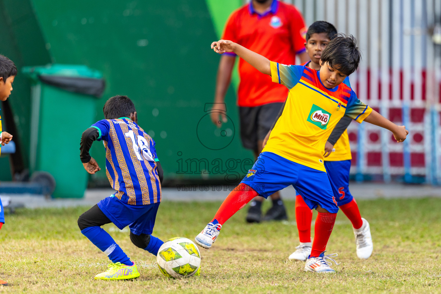 Day 3 of MILO SVAM Juniors 2025 (U-8) was held at Henveiru Stadium in Male', Maldives on Saturday, 28th June 2025. Photos: Mohamed Mahfooz Moosa / images.mv