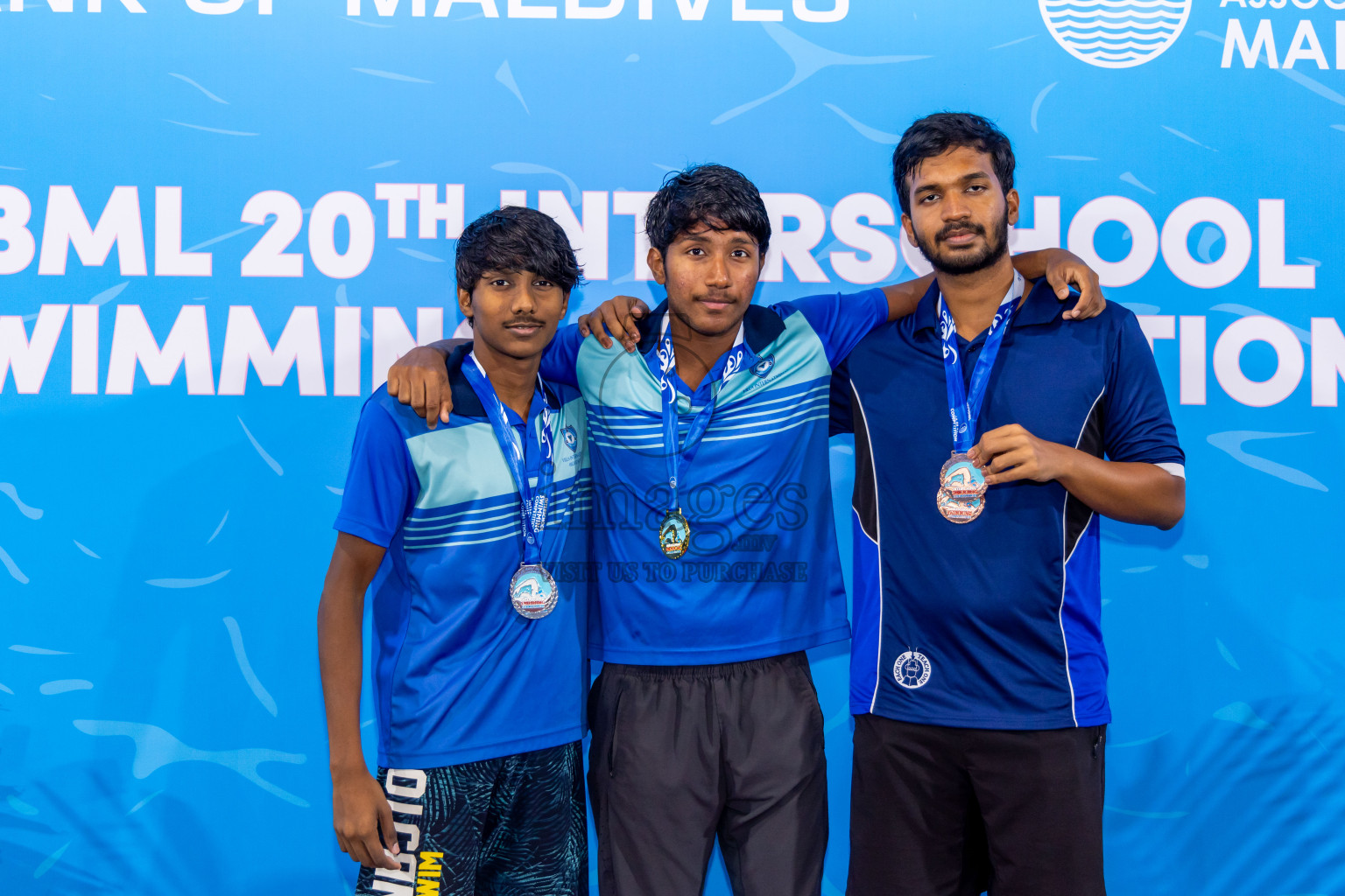 Day 5 of 20th Inter-school Swimming Competition 2024 held in Hulhumale', Maldives on Wednesday, 16th October 2024. Photos: Nausham Waheed / images.mv