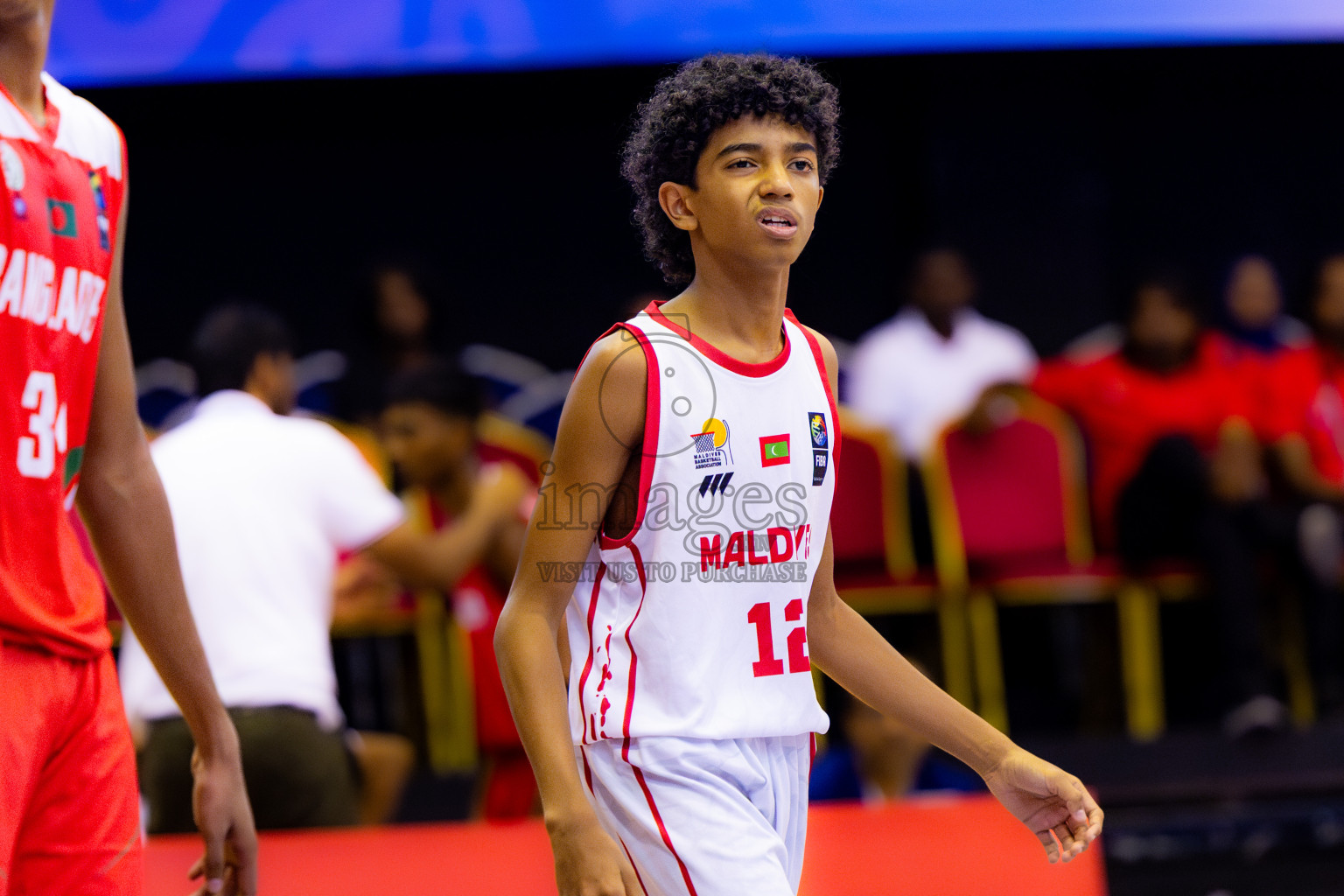 Maldives vs Bangladesh in Day 3 of Under 16 Asian Cup SABA Qualifiers 2025 was held in Social Center, Male', Maldives on Saturday, 14th June 2025. Photos: Nausham Waheed / images.mv