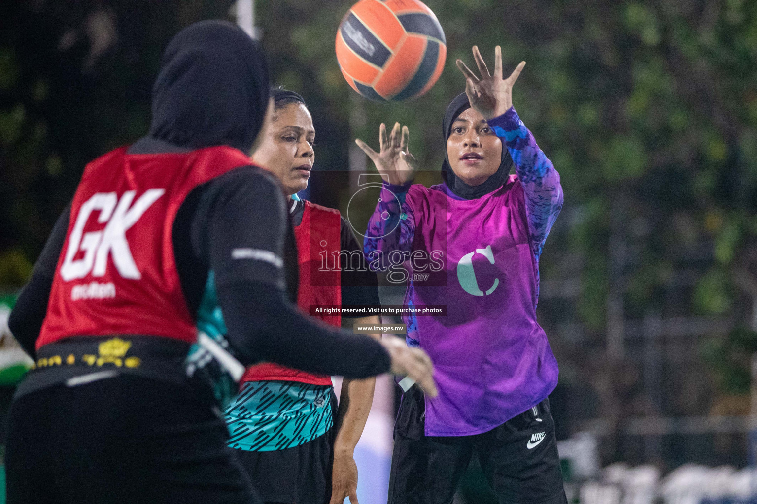 Day 3 of 20th Milo National Netball Tournament 2023, held in Synthetic Netball Court, Male', Maldives on 1st June 2023 Photos: Nausham Waheed/ Images.mv