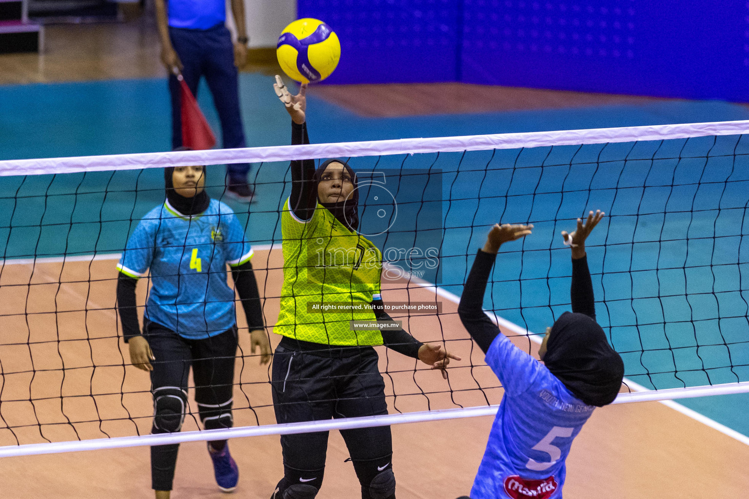 Volleyball Association Cup 2022-Women's Division-Match Day 5 was held in Male', Maldives on Friday, 27th May 2022 at Social Center Indoor Hall Photos By: Ismail Thoriq/images.mv