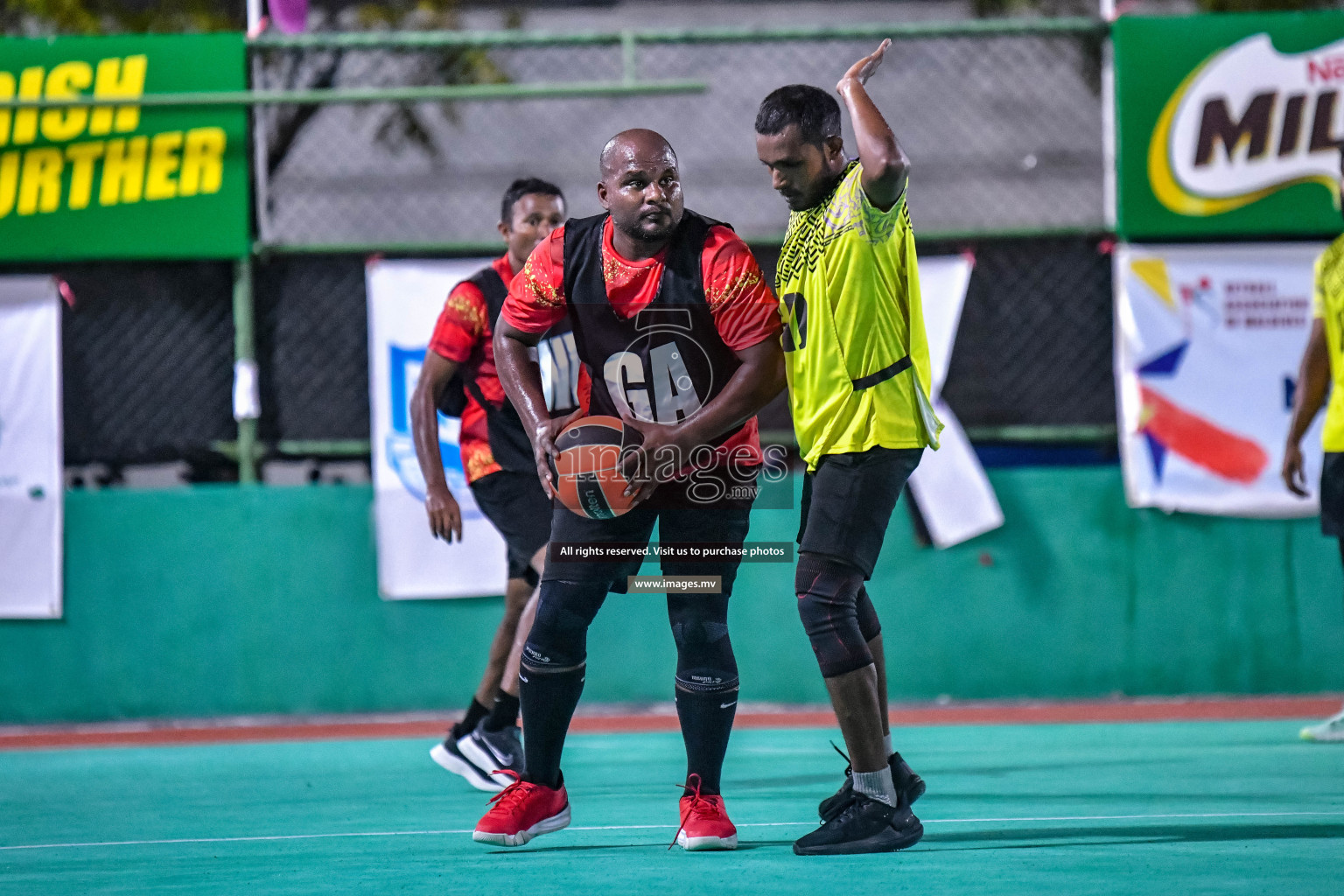 Final of Inter-School Parents Netball Tournament was held in Male', Maldives on 4th December 2022. Photos: Nausham Waheed / images.mv