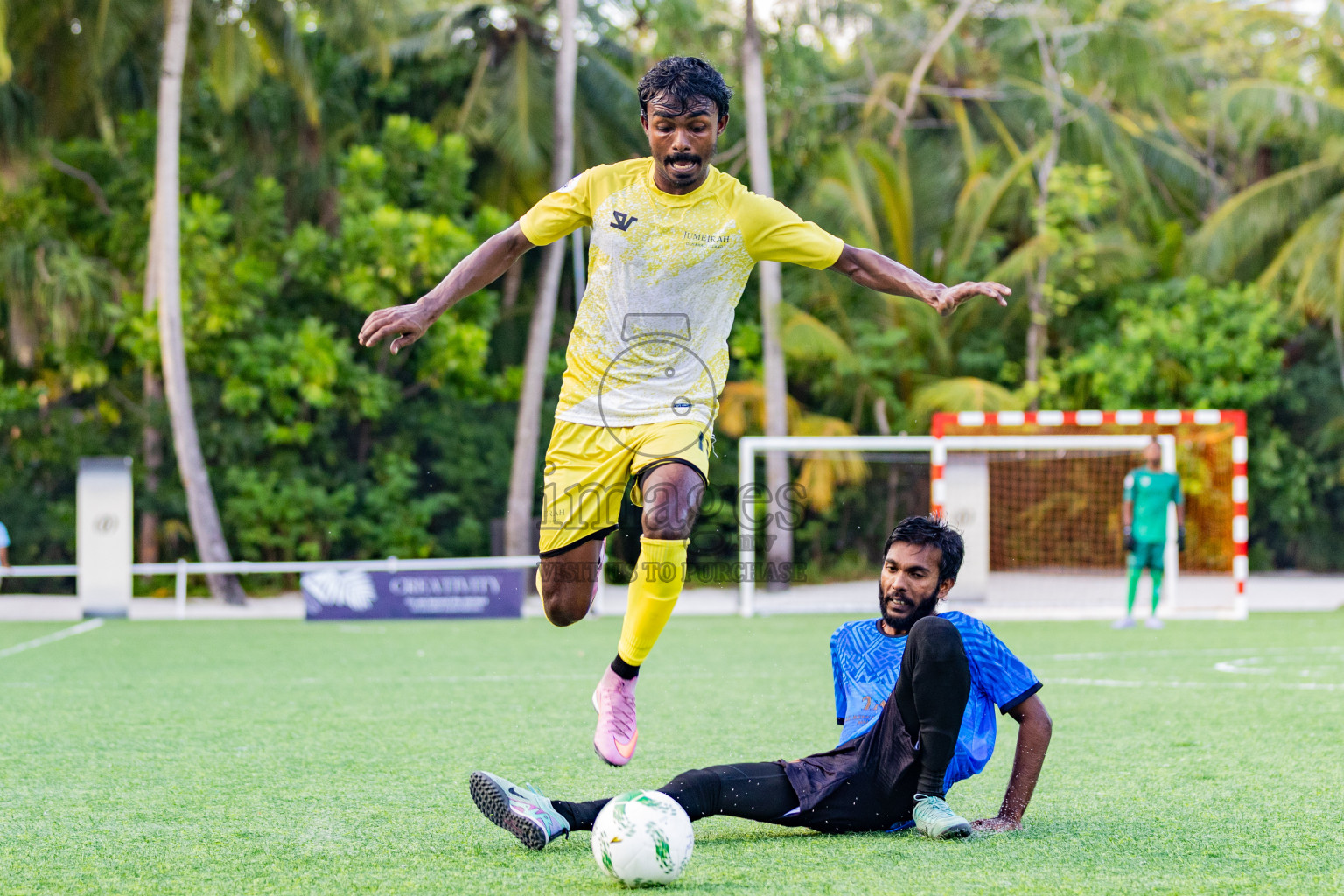 Jumeirah Olhahali vs Taj Maldives in Resort League 2025 (North Male Zone) day 5 was held on Sunday, 7th September 2025 in One And Only Reethi Rah Maldives Resort, Photos: Areef Adam / images.mv