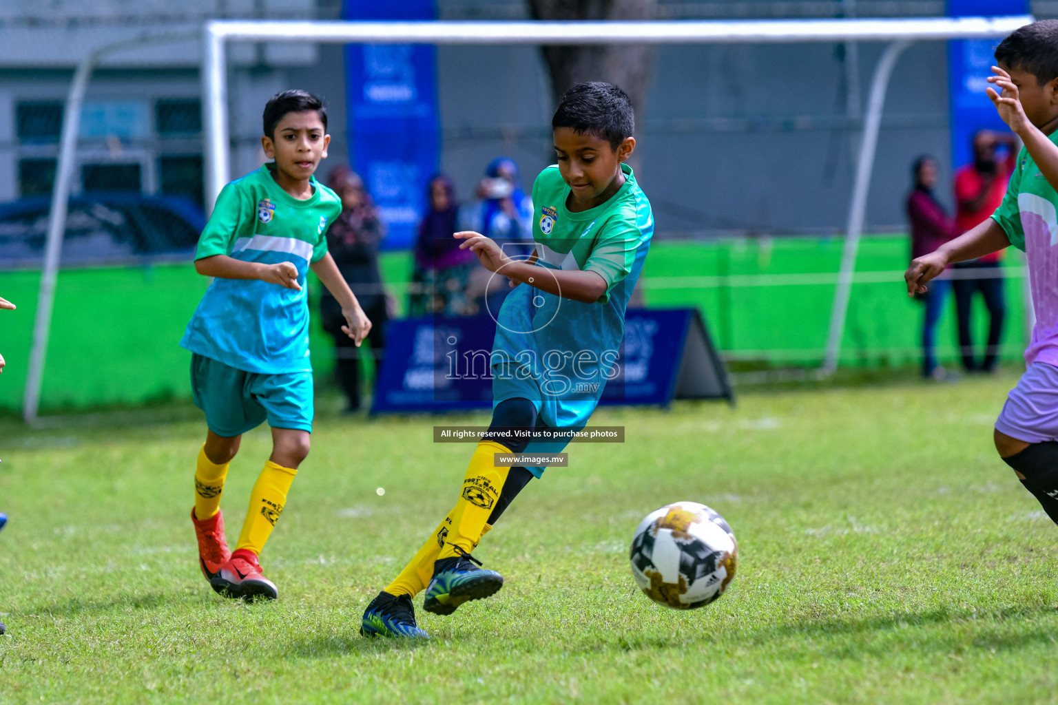 Day 1 of Milo Kids Football Fiesta 2022 was held in Male', Maldives on 19th October 2022. Photos: Nausham Waheed/ images.mv