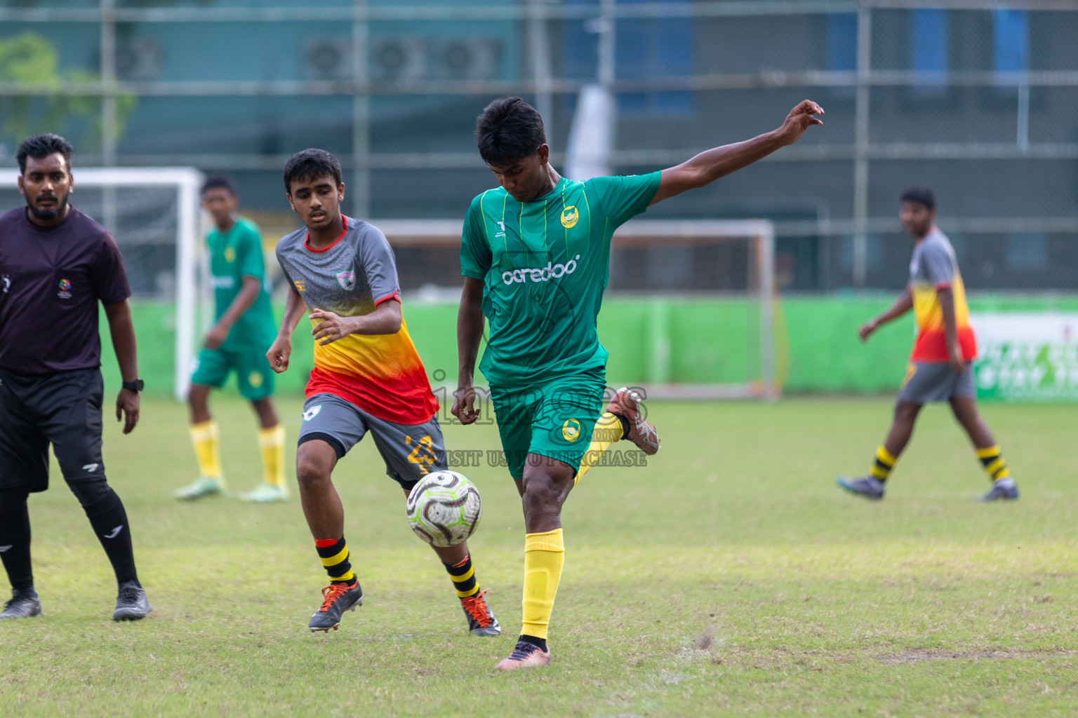 Eagles vs Maziya SRC(U16) in Day 8 of Dhivehi Youth League 2024 held at Henveiru Stadium on Monday, 2nd December 2024. Photos: Mohamed Mahfooz Moosa / Images.mv