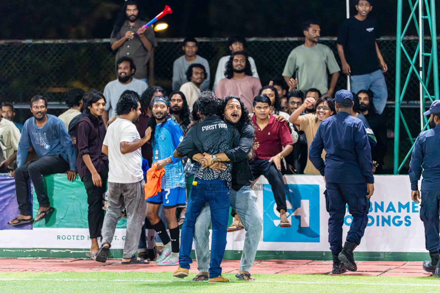Kanmathi SC VS Kanmathi FC in Day 5 - Fonadhoo Youth Futsal Challenge 2025 held in Fonadhoo Futsal Stadium, L. Fonadhoo, Maldives on Thursday, 30th October 2025 Photos: Arif Rasheed / images.mv