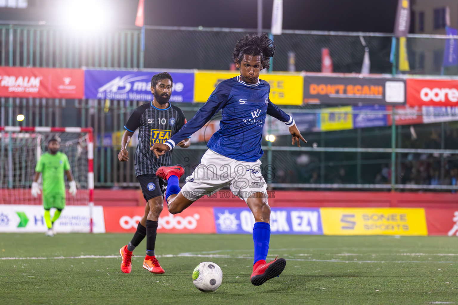 GA Kolamaafushi VS GA Dhevvadhoo in Day 14 of Golden Futsal Challenge 2024 was held on Sunday, 28th January 2024, in Hulhumale', Maldives
Photos: Ismail Thoriq / images.mv