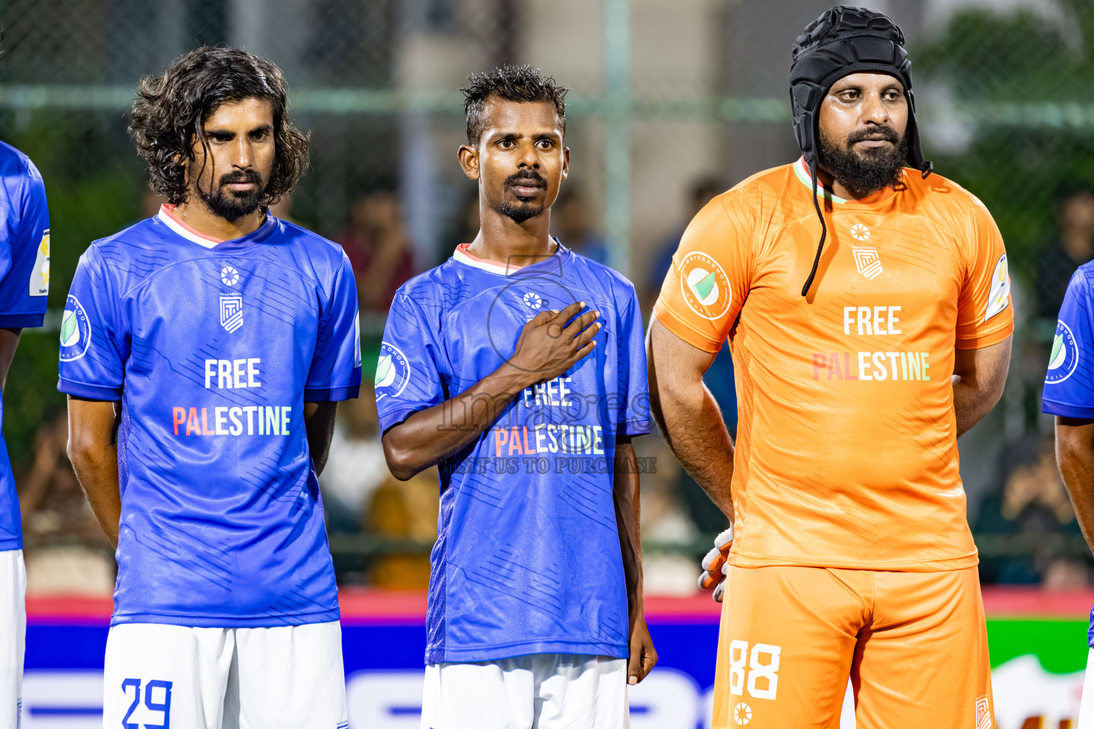 Team Naivaadhoo vs Club Combination in Day 1 of Kings Cup of Club Maldives Cup 2025 held in Rehendi Futsal Ground, Hulhumale', Maldives on Saturday, 30th August 2025. Photos: Areef / images.mv