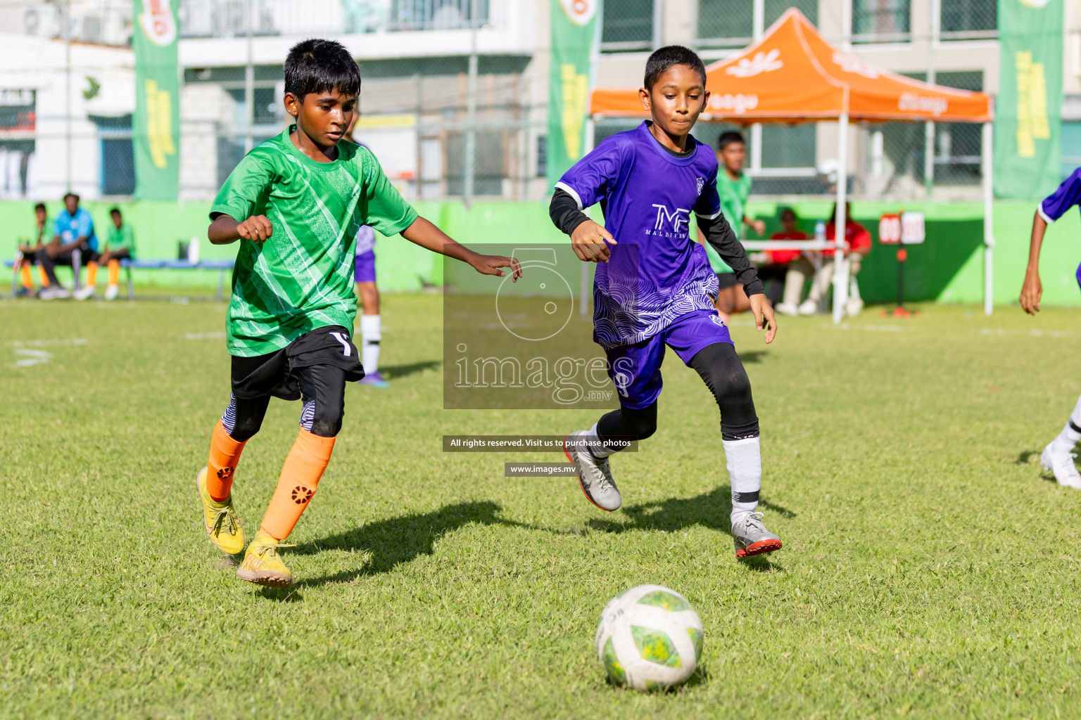 Day 1 of MILO Academy Championship 2023 (U12) was held in Henveiru Football Grounds, Male', Maldives, on Friday, 18th August 2023.