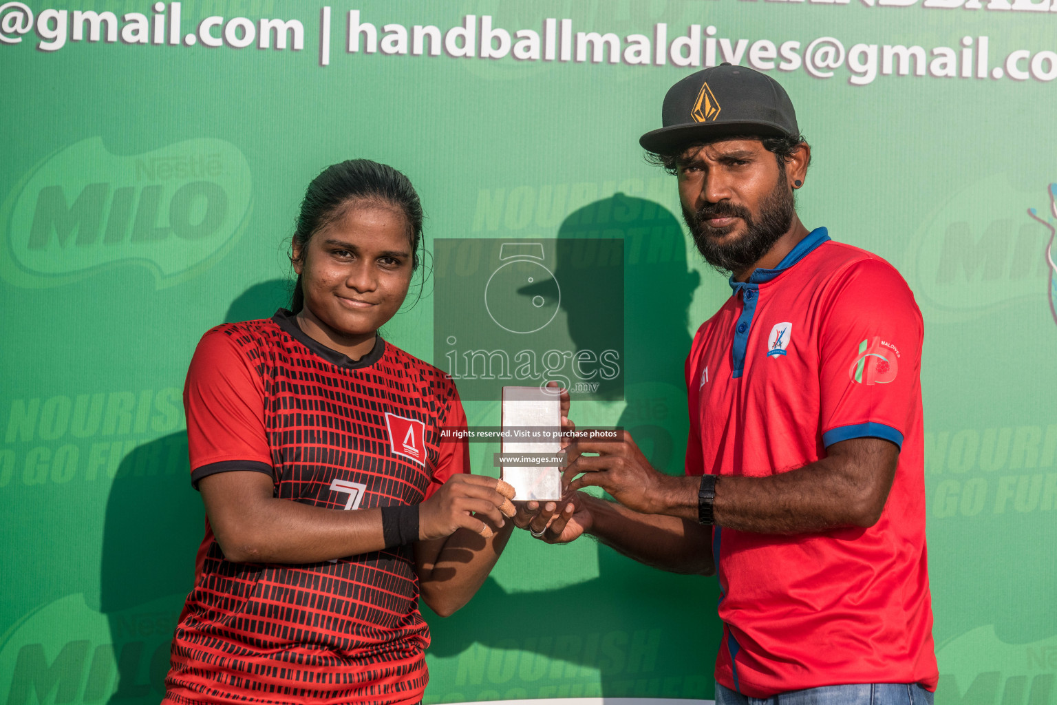 Day 9 of Milo 6th Inter Office Handball Tournament 2022 - Photos by Nausham Waheed