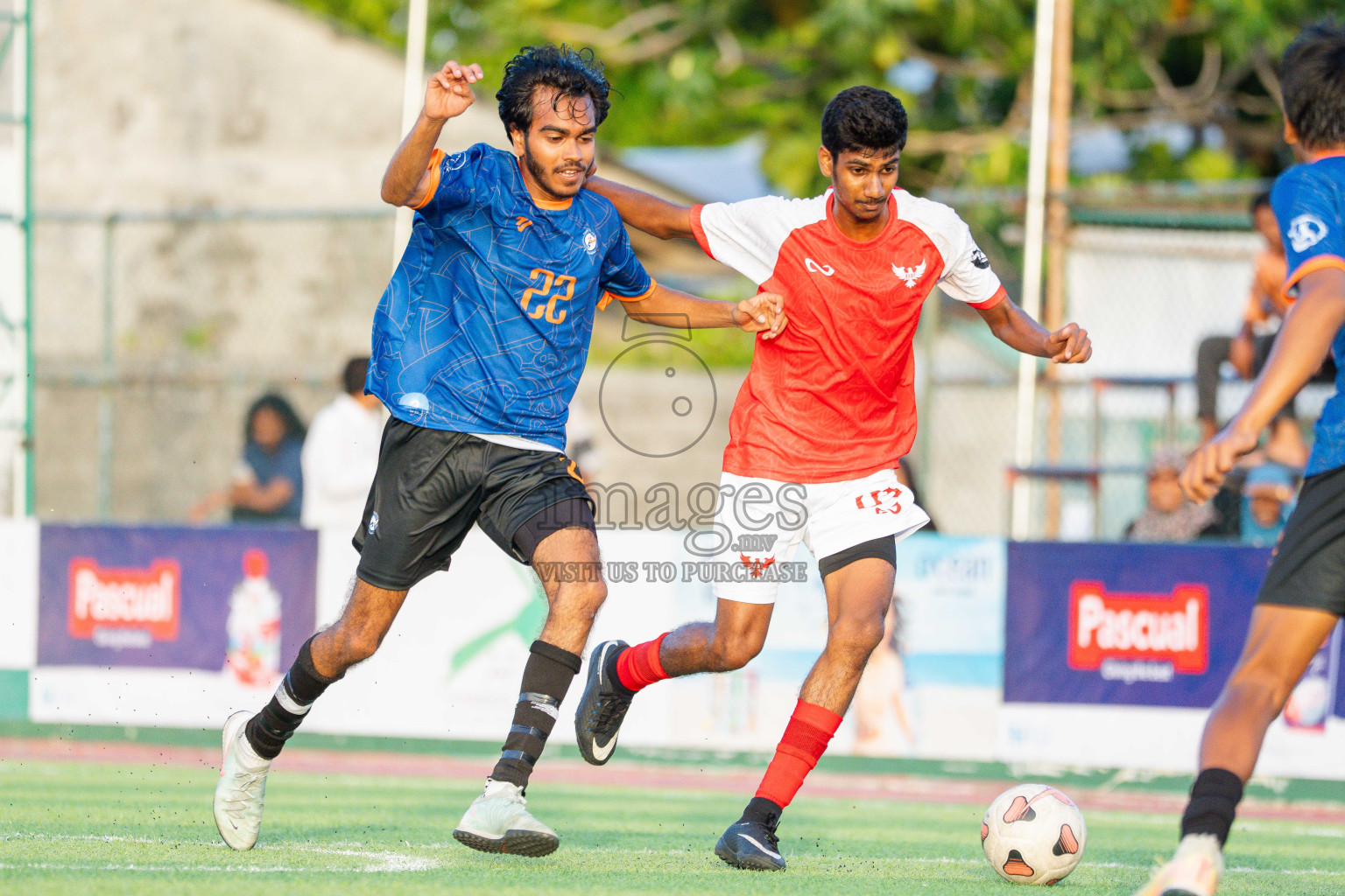 Best VS Youth Academy in Day 3 - Fonadhoo Youth Futsal Challenge 2025 held in Fonadhoo Futsal Stadium, L. Fonadhoo, Maldives on Tuesday, 28th October 2025 Photos: Arif Rasheed / images.mv