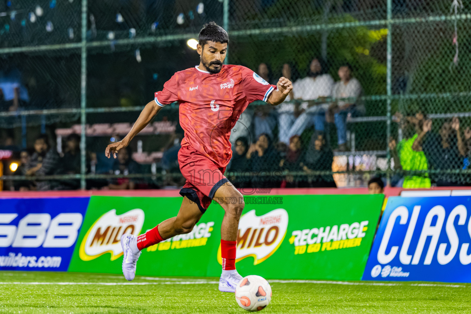 Team HPSN vs Club Binara in Club Maldives Cup Classic 2025 held in Rehendi Futsal Ground, Hulhumale', Maldives on Monday, 15th September 2025. Photos: Areef / images.mv