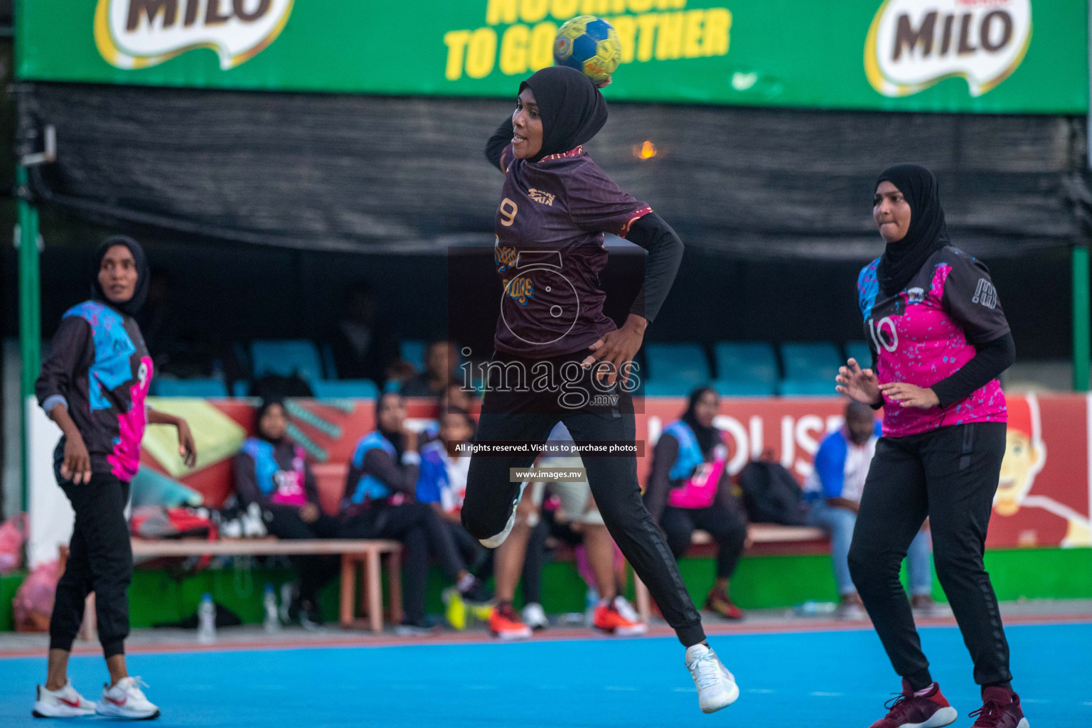 Day 15th of 6th MILO Handball Maldives Championship 2023, held in Handball ground, Male', Maldives on 6th June 2023 Photos: Nausham waheed  / Images.mv