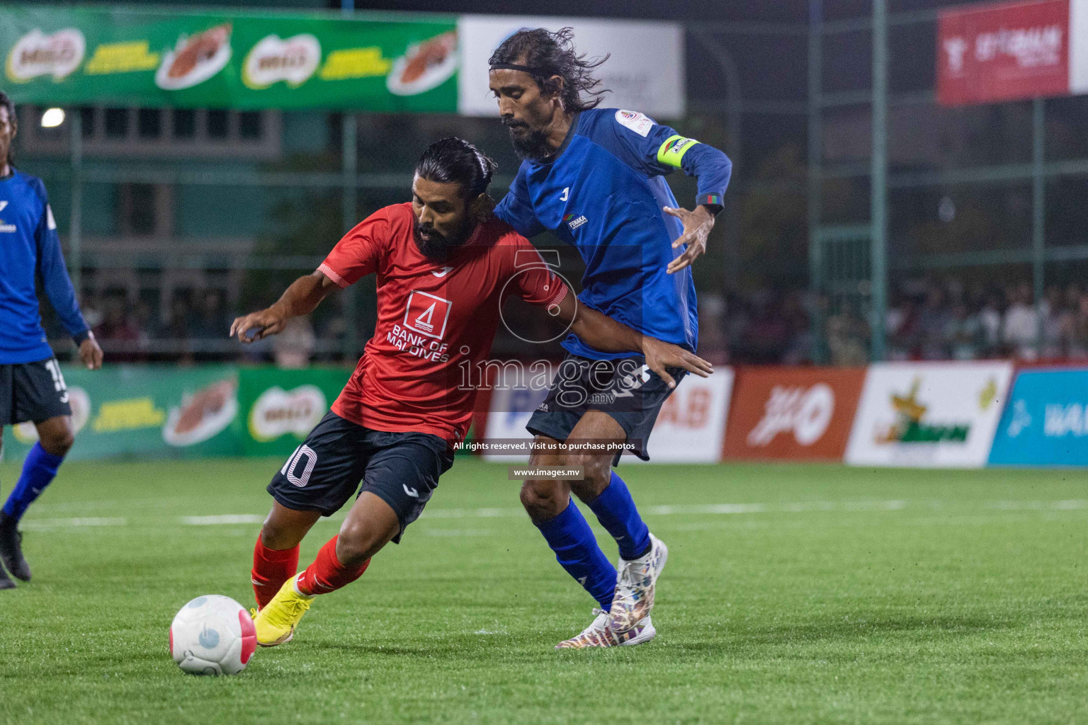 Team Fenaka vs United BML in Club Maldives Cup 2022 was held in Hulhumale', Maldives on Sunday, 9th October 2022. Photos: Ismail Thoriq / images.mv