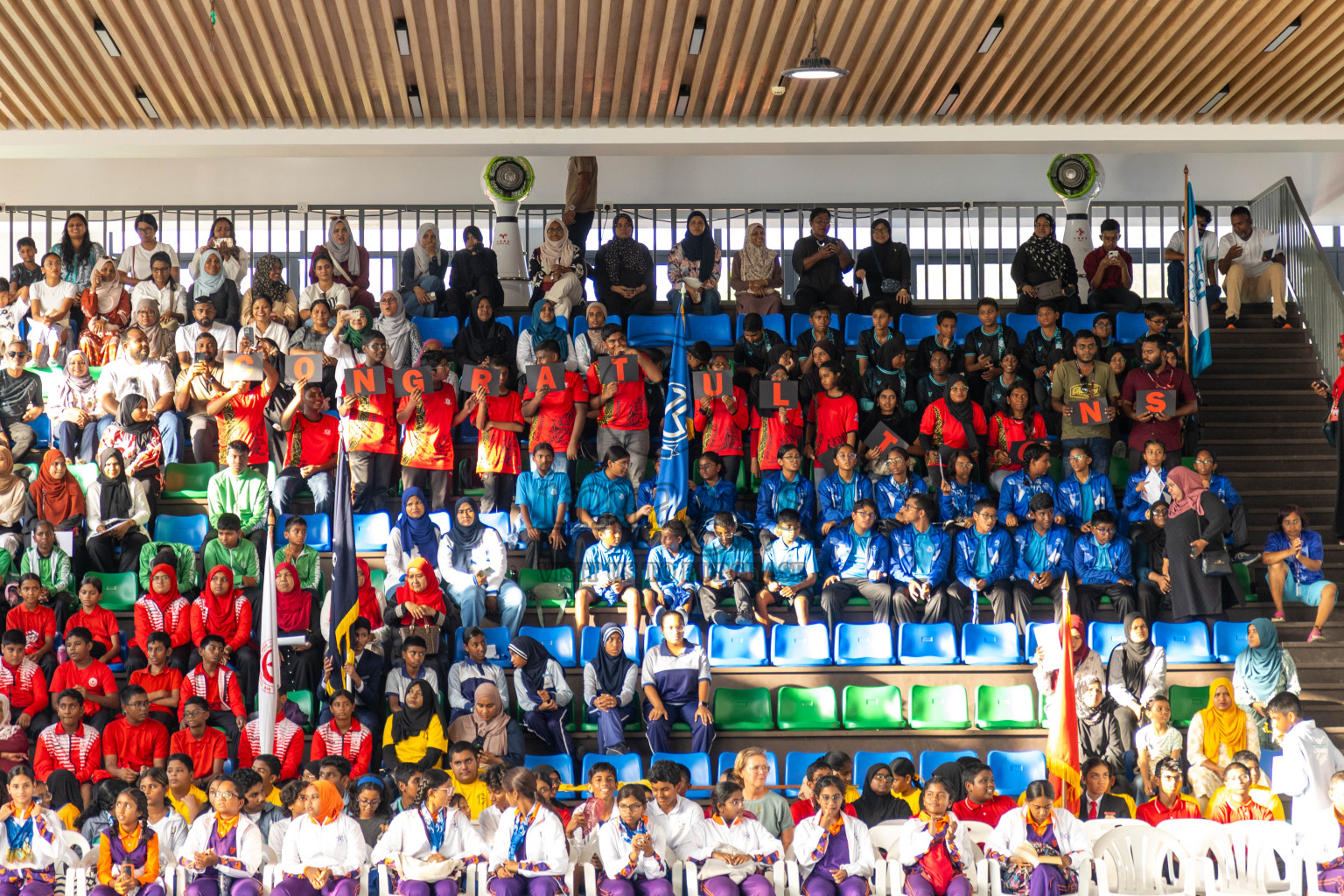 Closing ceremony of BML 20th Inter-School Swimming Competition was held in Hulhumale' Swimming Complex on Saturday, 19th October 2024. 
Photos: Ismail Thoriq